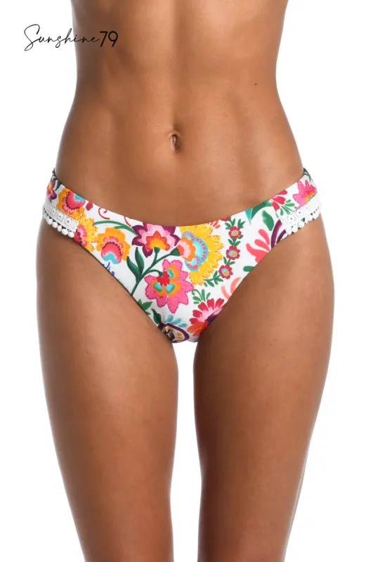 Sunshine 79 Bonita Floral French Cut Bikini Bottom - FINAL SALE sold by La Blanca