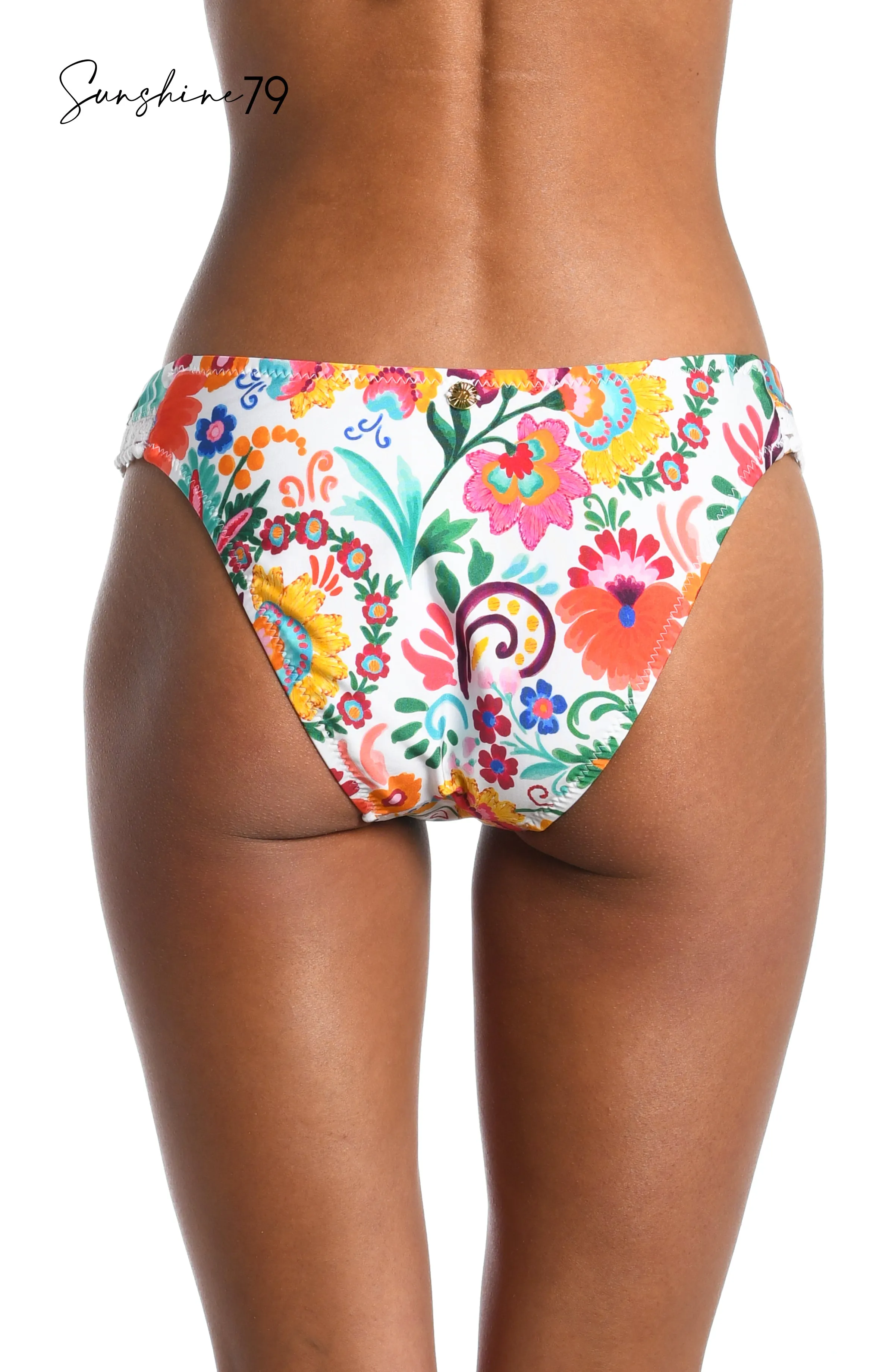 Sunshine 79 Bonita Floral French Cut Bikini Bottom - FINAL SALE sold by La Blanca product image thumbnail 2