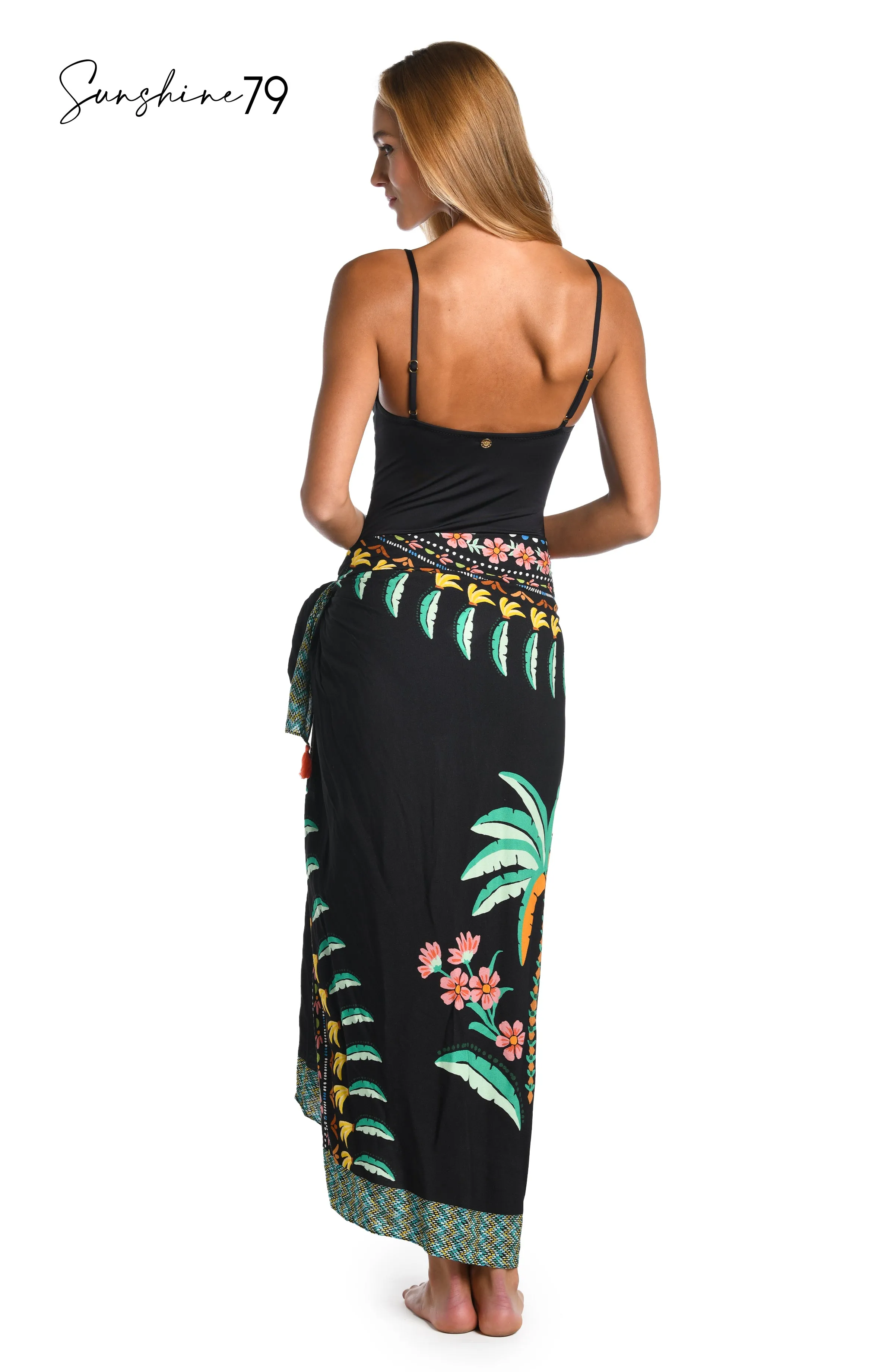 Sunshine 79 Palm Tree Paradise Pareo Wrap - FINAL SALE sold by La Blanca product image thumbnail 4