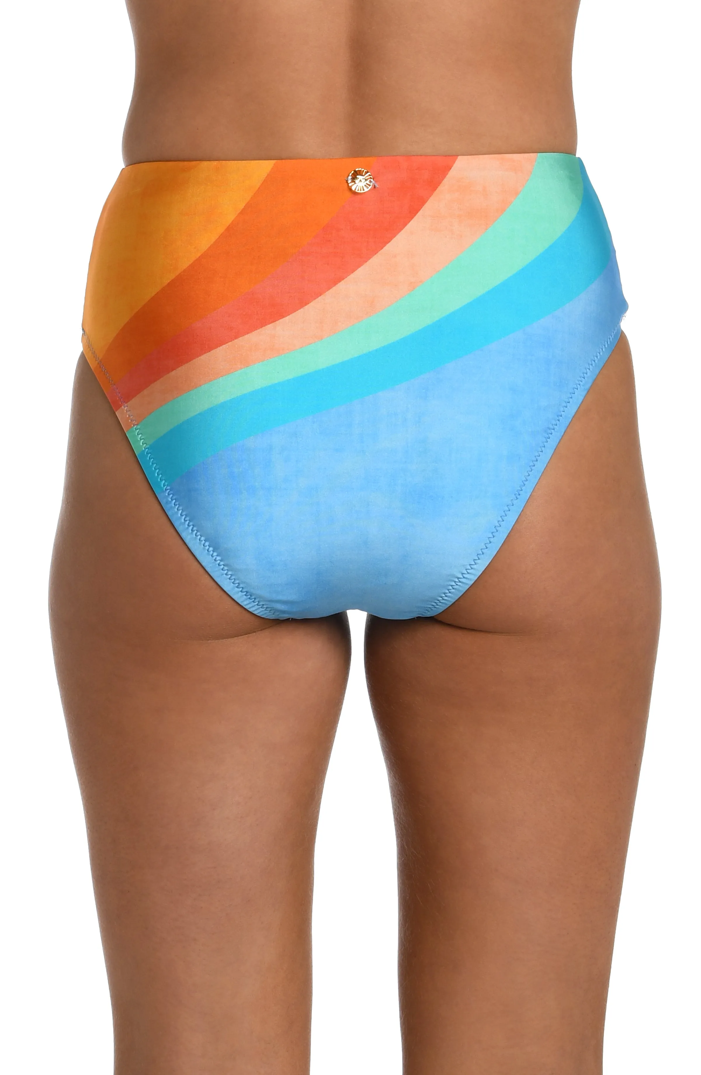 Sunshine 79 Mod Block High-Waist Bottom sold by La Blanca product image thumbnail 2