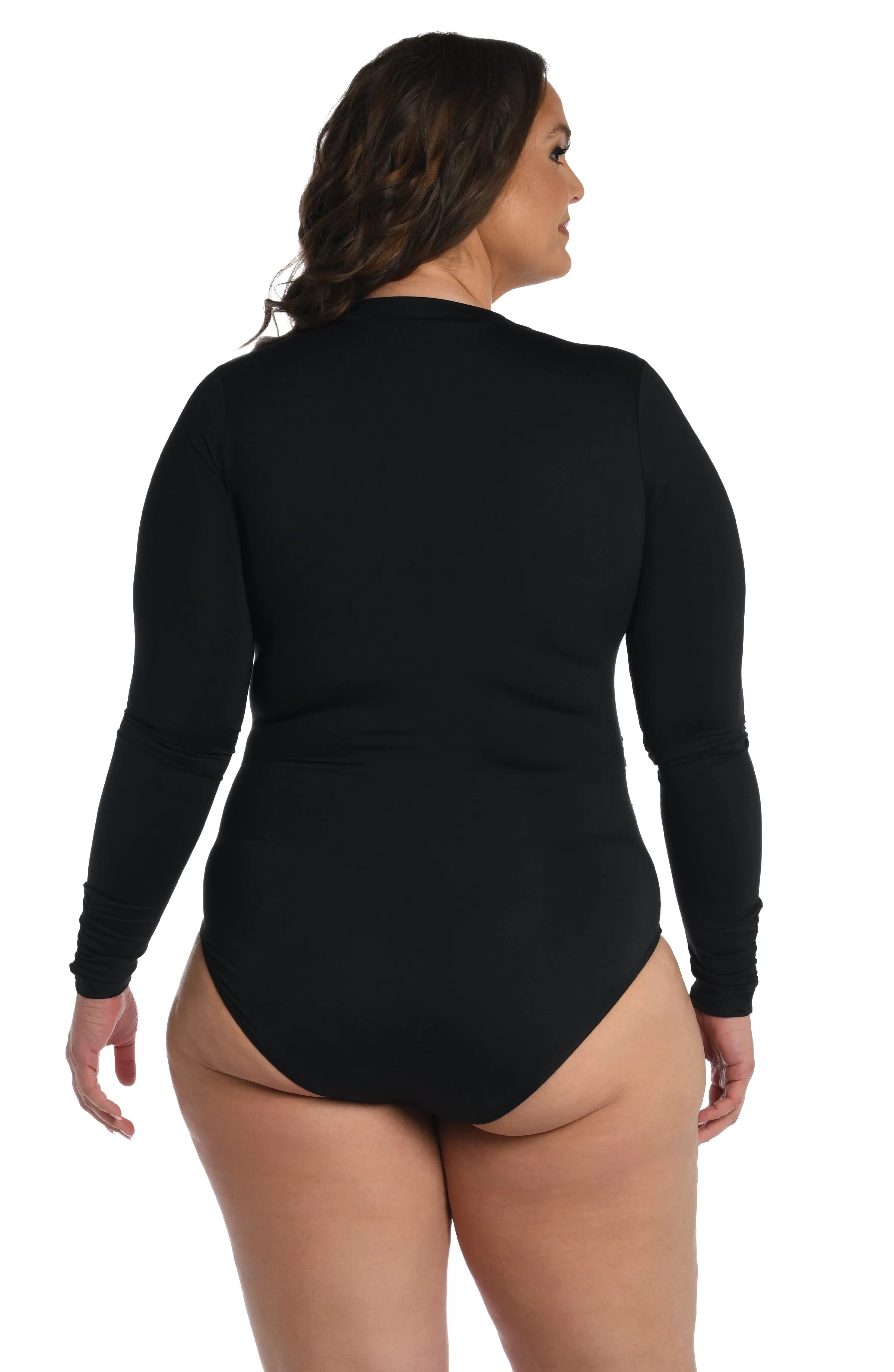 Island Goddess Paddlesuit One Piece - Black sold by La Blanca product image thumbnail 5
