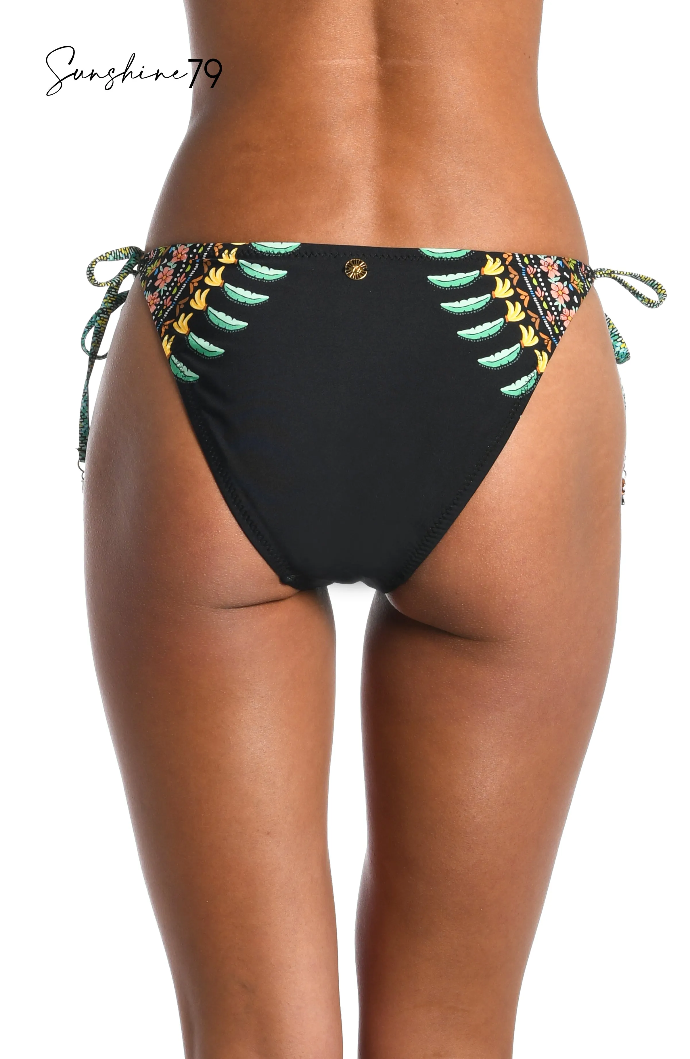 Sunshine 79 Palm Tree Paradise Tie-Side Hipster Bottom - FINAL SALE sold by La Blanca product image thumbnail 2