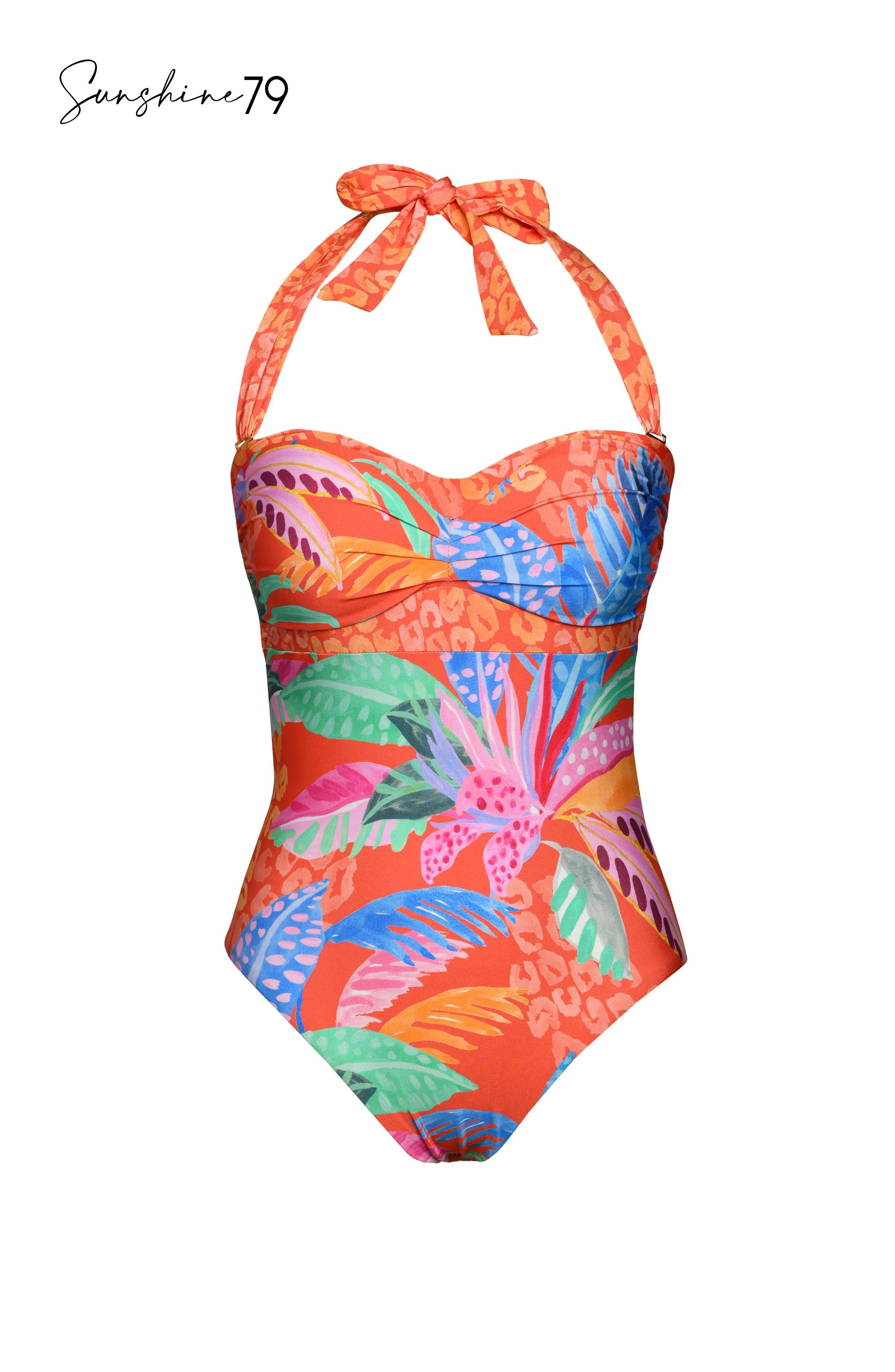 Sunshine 79 Trippy Tropics Bandeau One Piece sold by La Blanca product image thumbnail 4