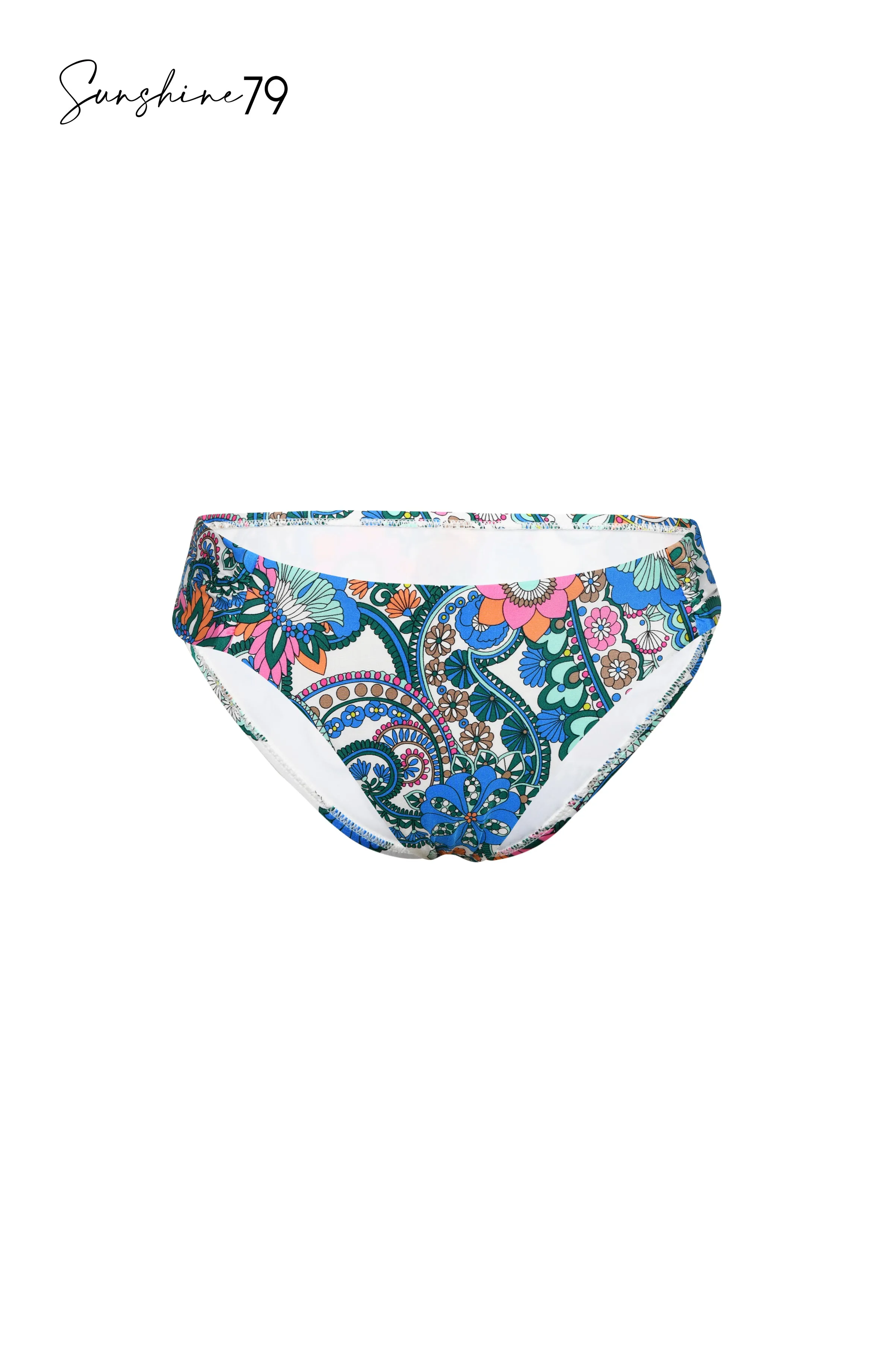 Sunshine 79 Feel Good Paisley Side Shirred Hipster Bottom sold by La Blanca product image thumbnail 5
