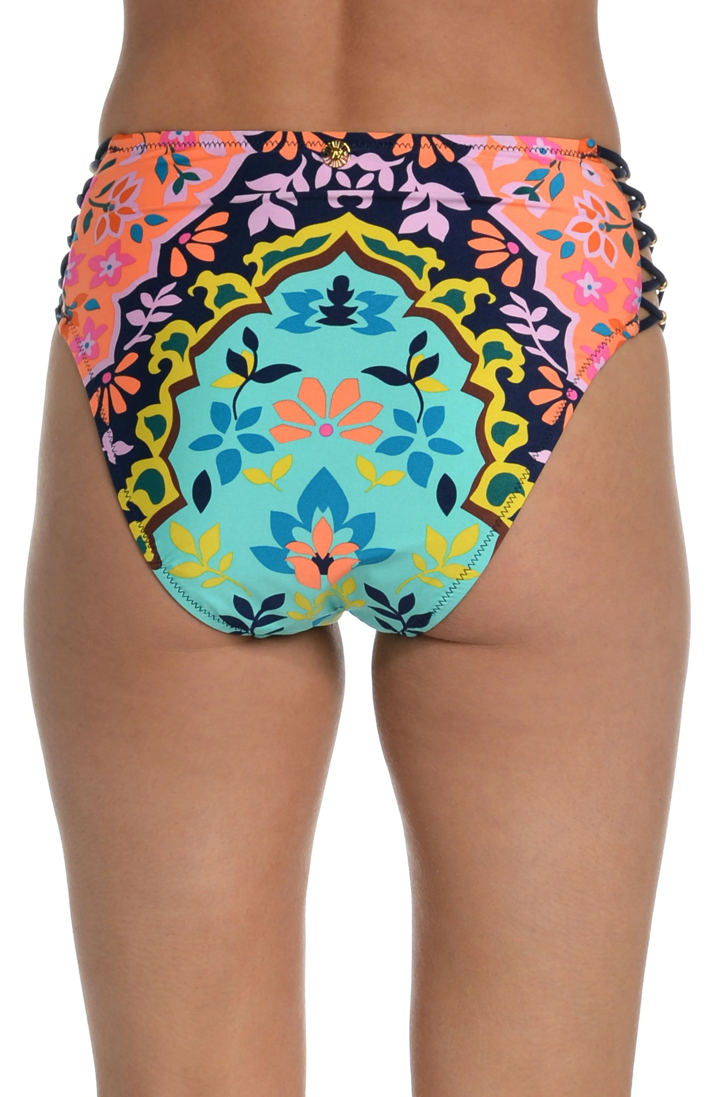 Sunshine 79 Flora-block High-Waist Bottom - FINAL SALE sold by La Blanca product image thumbnail 2