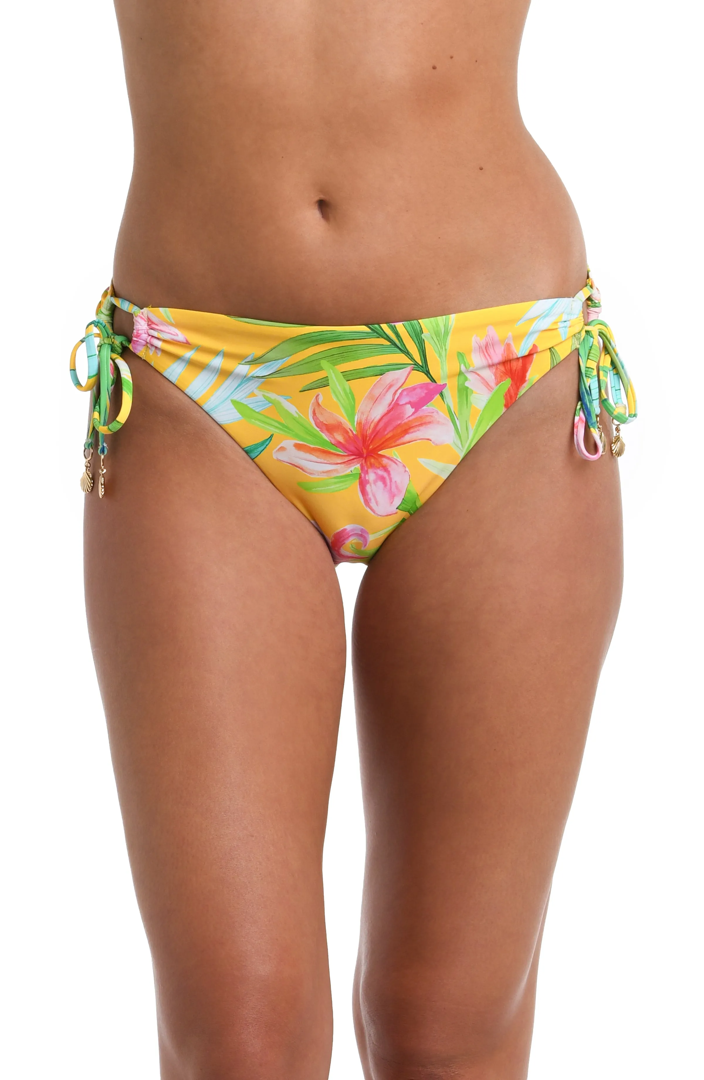 Calypso Bloom Side Tie Hipster Bottom sold by La Blanca