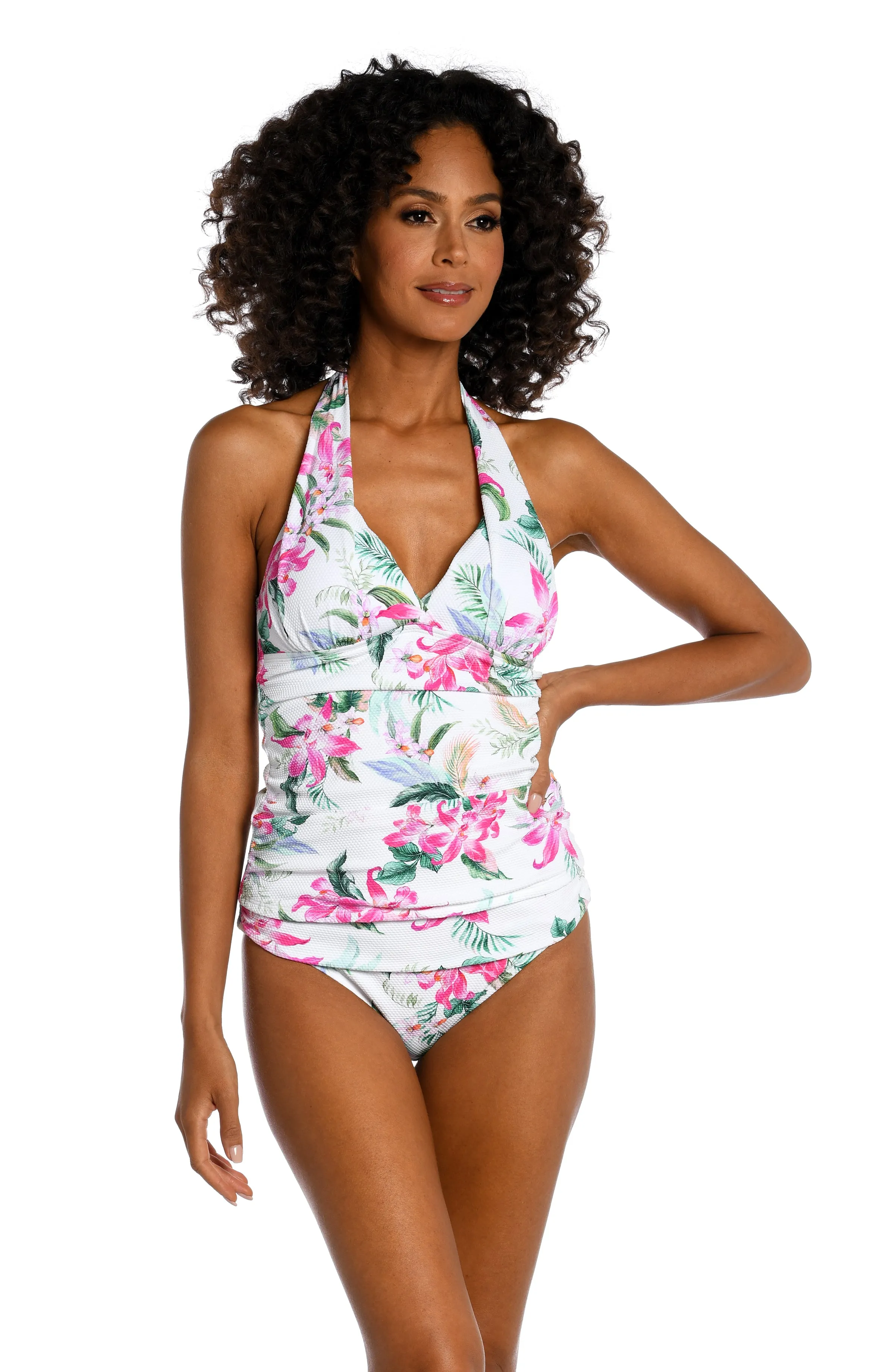 Mystic Palms Halter Tankini Top - FINAL SALE sold by La Blanca product image thumbnail 3