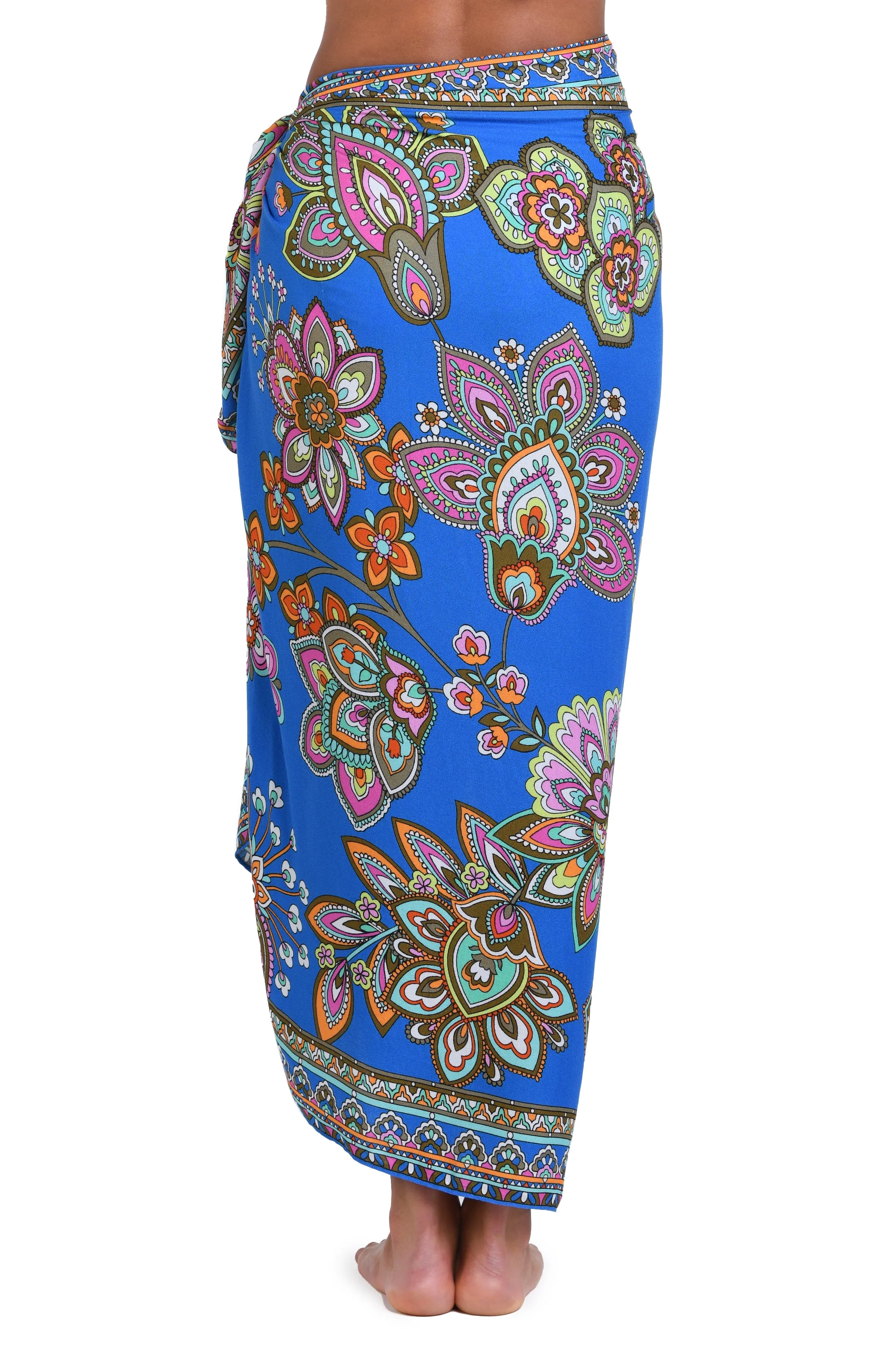 Sunshine 79 Beatnik Blossoms Pareo Wrap - FINAL SALE sold by La Blanca product image thumbnail 2