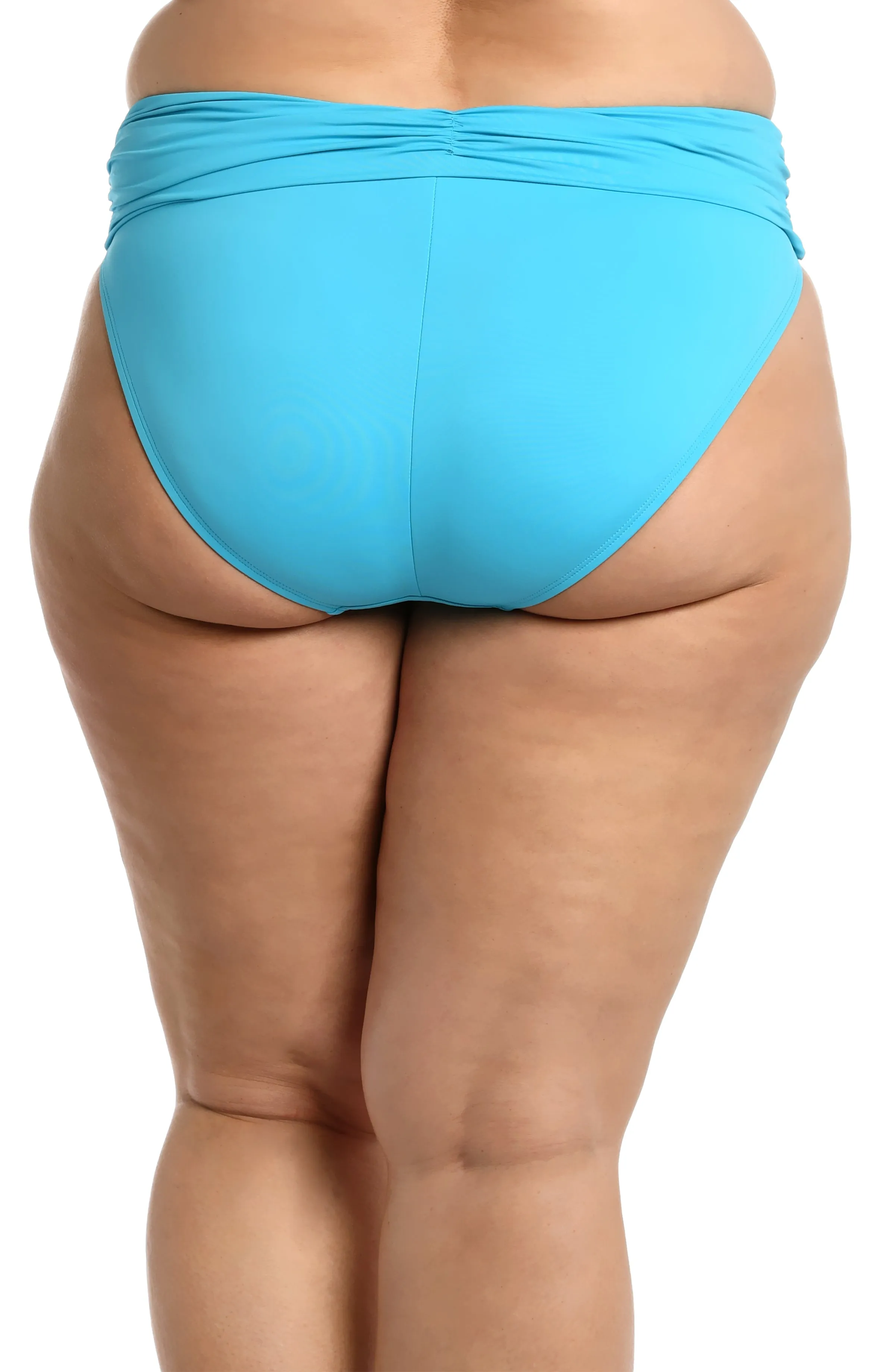 Island Goddess Shirred Band Hipster Bottom - Azul - FINAL SALE sold by La Blanca product image thumbnail 4
