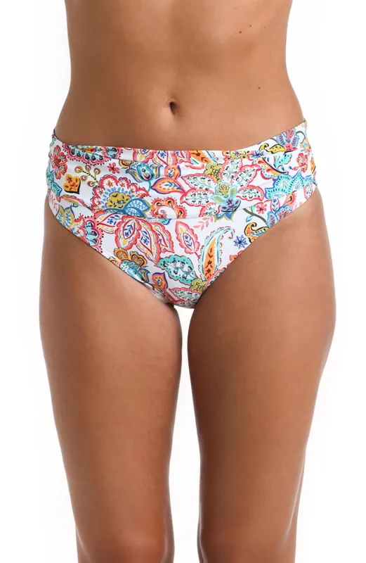 Gypsy Soul Shirred Band Hipster Bottom sold by La Blanca