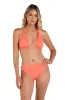 Island Goddess Ruched Band Hipster Bottom - Sunset - FINAL SALE sold by La Blanca