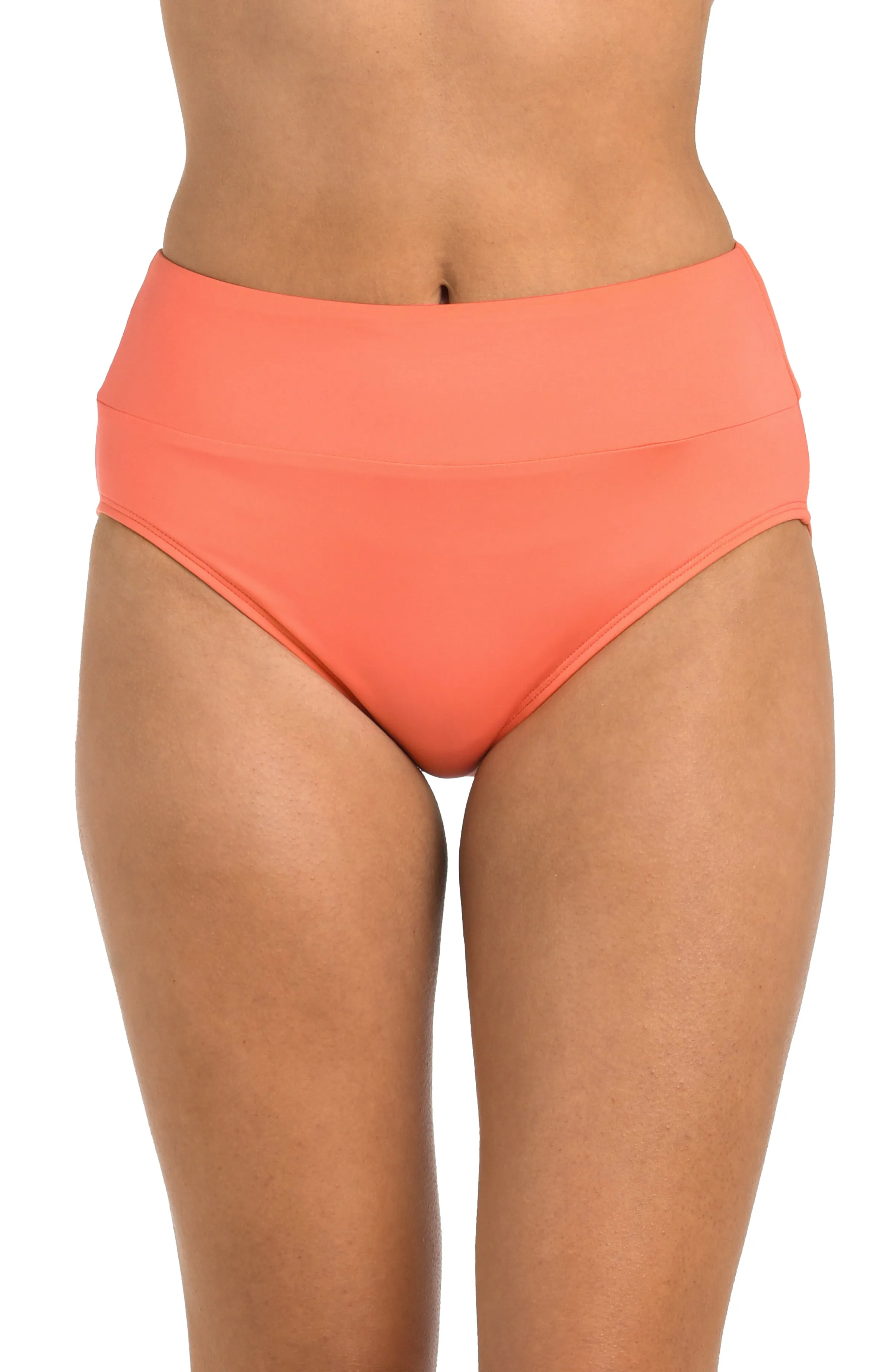 24th & Ocean Solid High Waist Bottom - FINAL SALE sold by La Blanca