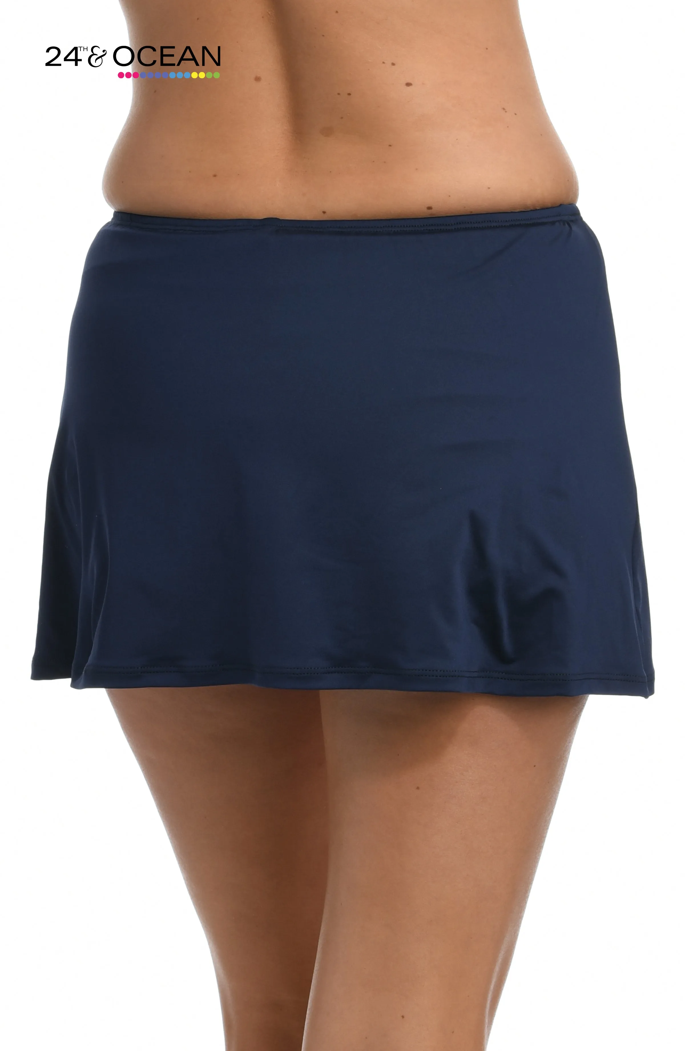 24th & Ocean Solid Skirted Hipster Bottom sold by La Blanca product image thumbnail 2