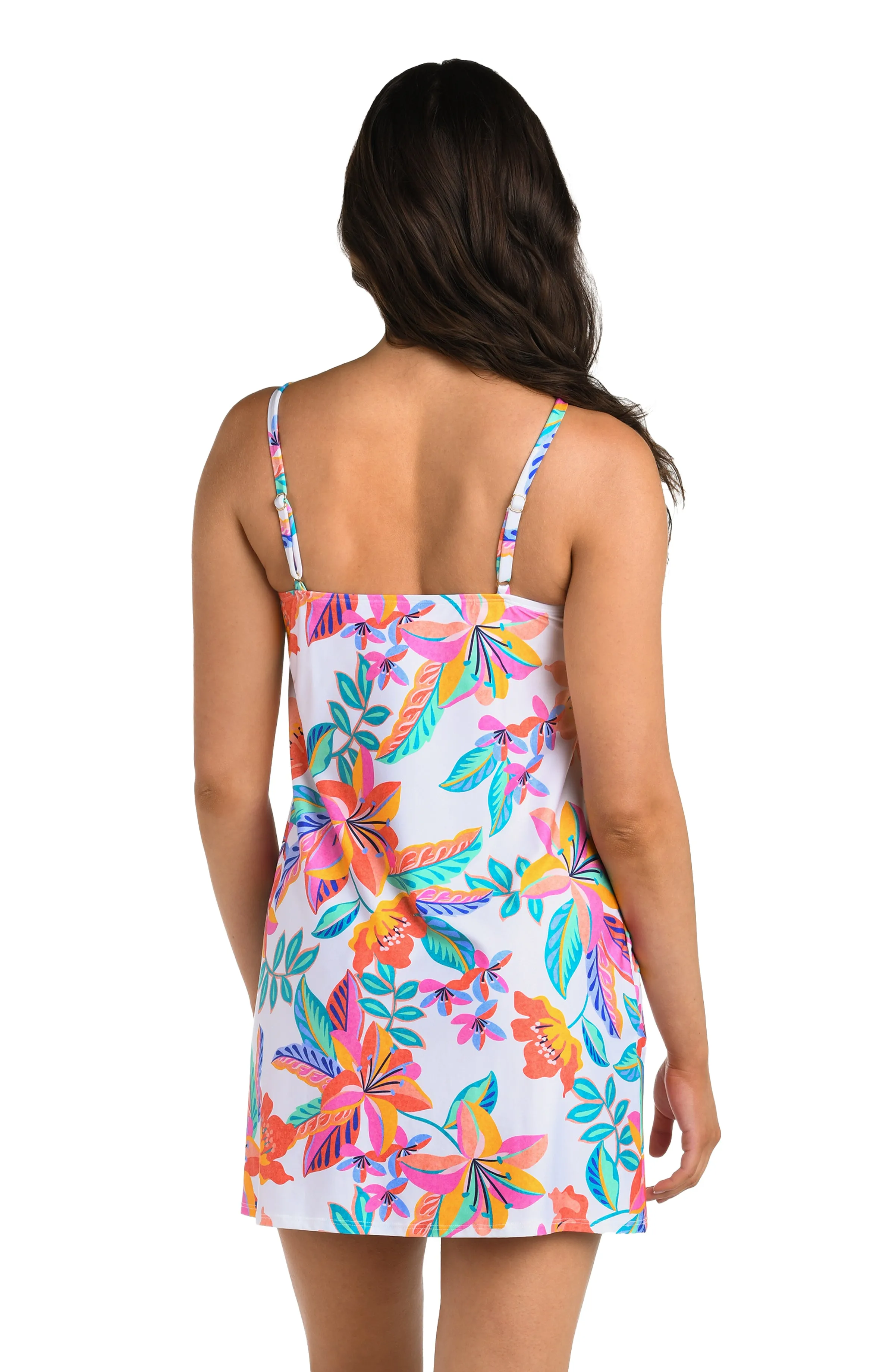 24th & Ocean Francesca Tropical High Neck Shift Dress Cover Up - FINAL SALE sold by La Blanca product image thumbnail 2