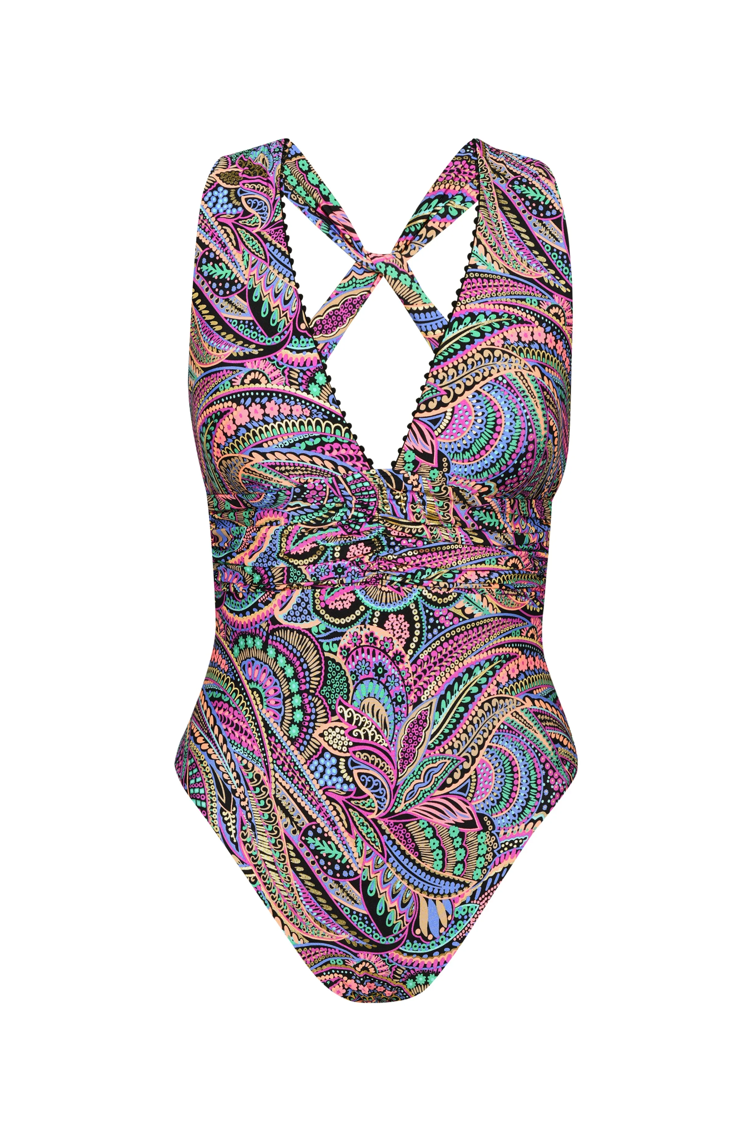 Sunshine 79 Disco Dream V-Plunge One Piece - FINAL SALE sold by La Blanca product image thumbnail 3