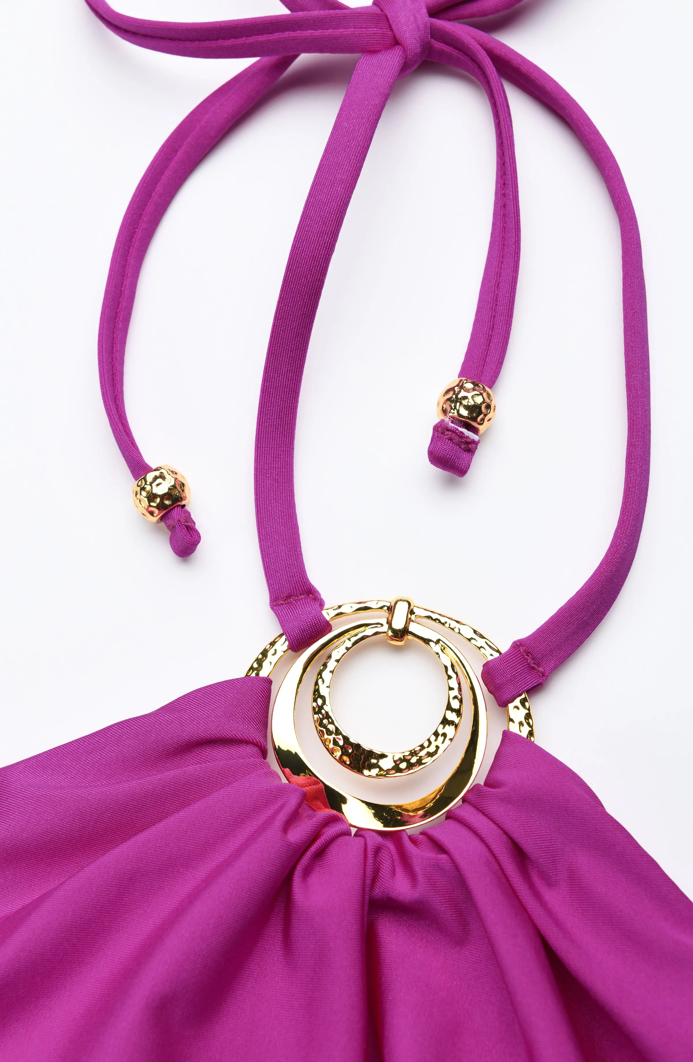 Sunshine 79 Sunshine Solids High Neck One Piece - Bright Violet - FINAL SALE sold by La Blanca product image thumbnail 4