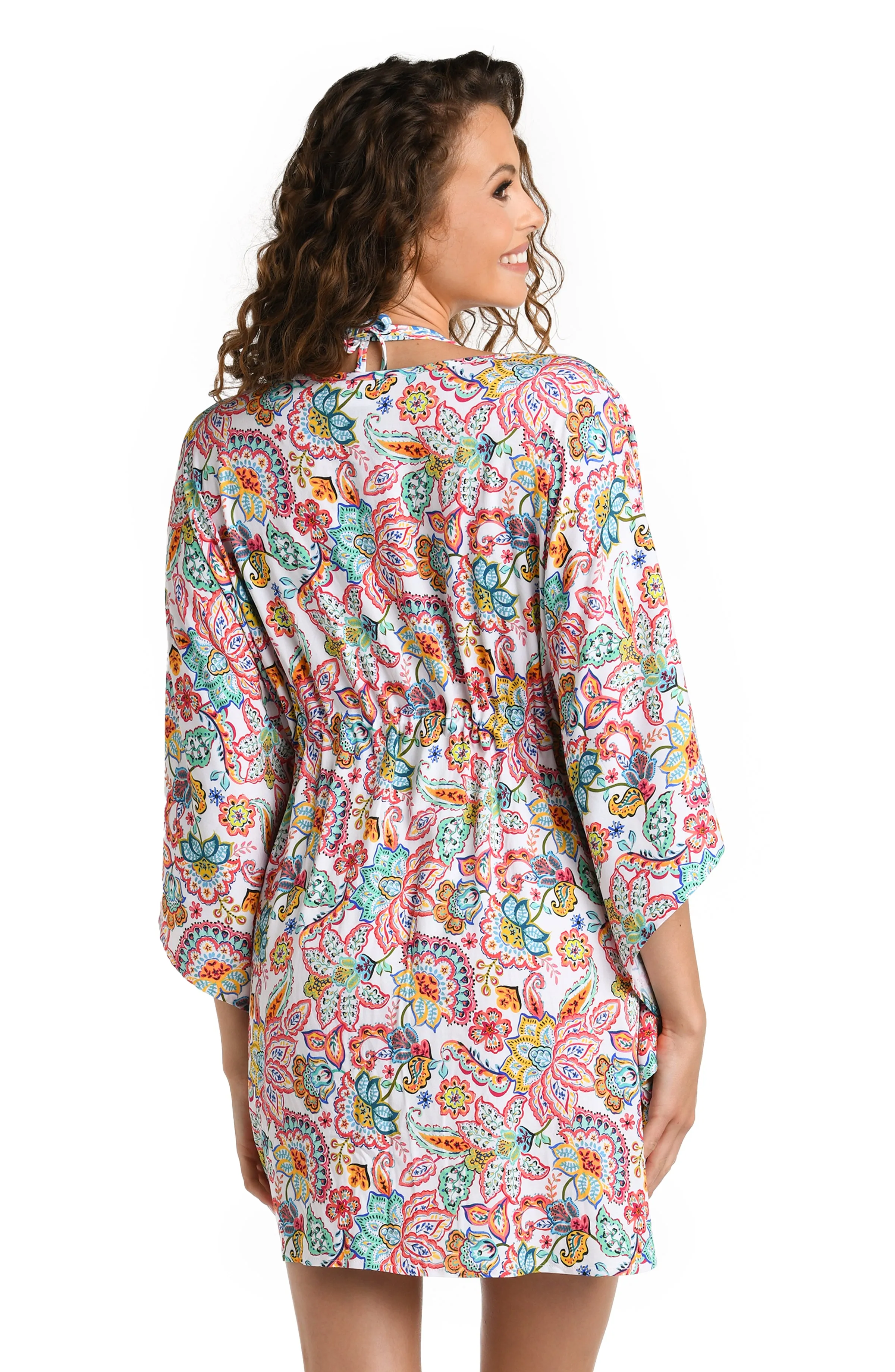 Gypsy Soul V-Neck Caftan Cover Up - FINAL SALE sold by La Blanca product image thumbnail 2