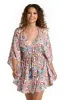 Gypsy Soul V-Neck Caftan Cover Up - FINAL SALE sold by La Blanca