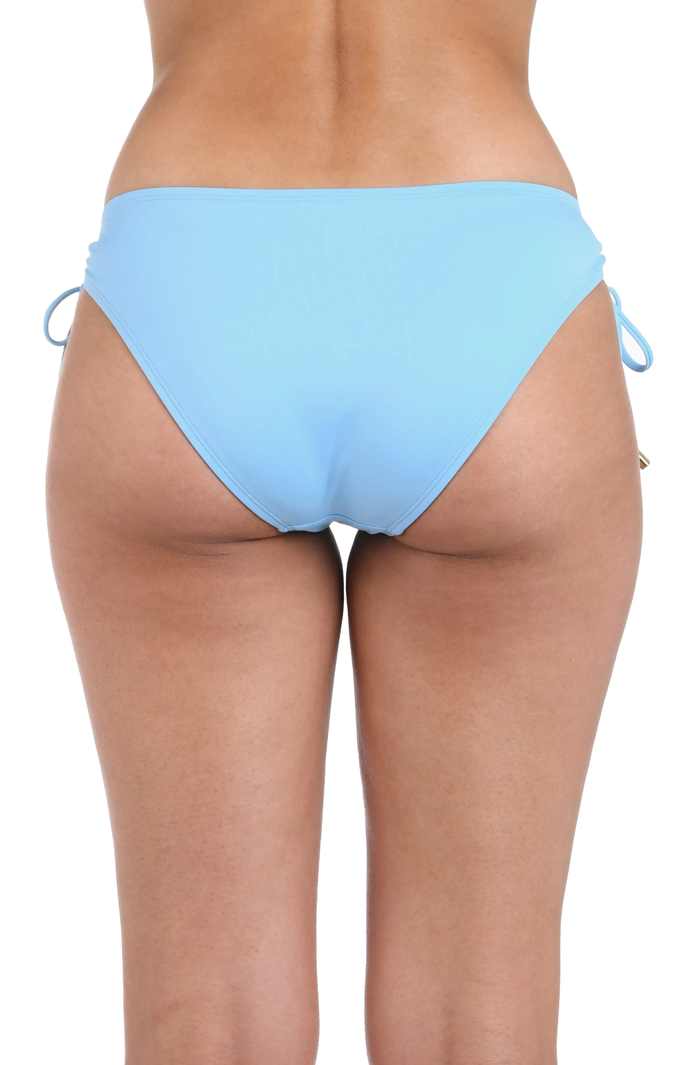 Island Goddess Side Tie Hipster Bottom - Crystal Blue sold by La Blanca product image thumbnail 2