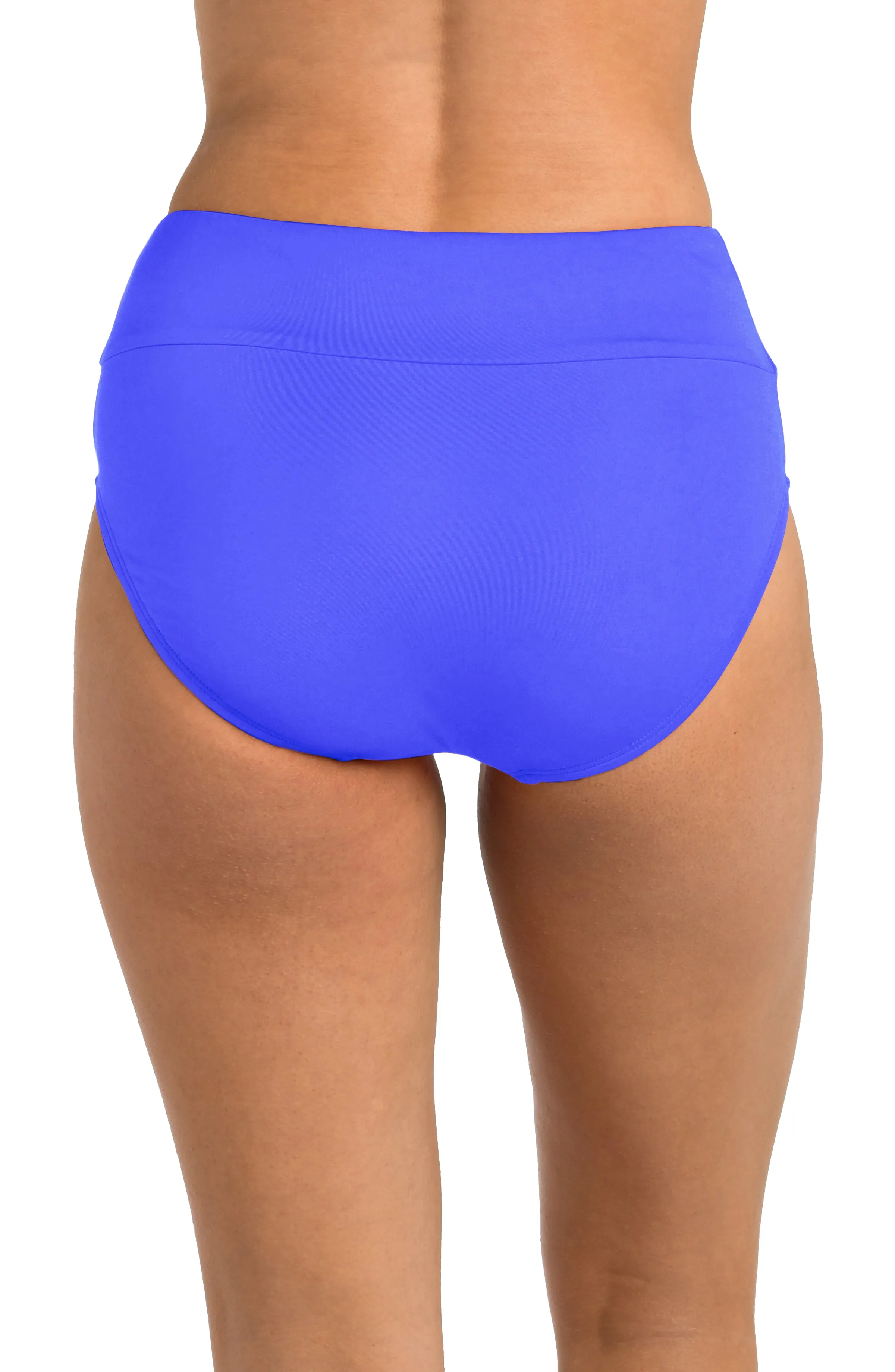 24th & Ocean Solid High Waist Bottom - Periwinkle sold by La Blanca product image thumbnail 2
