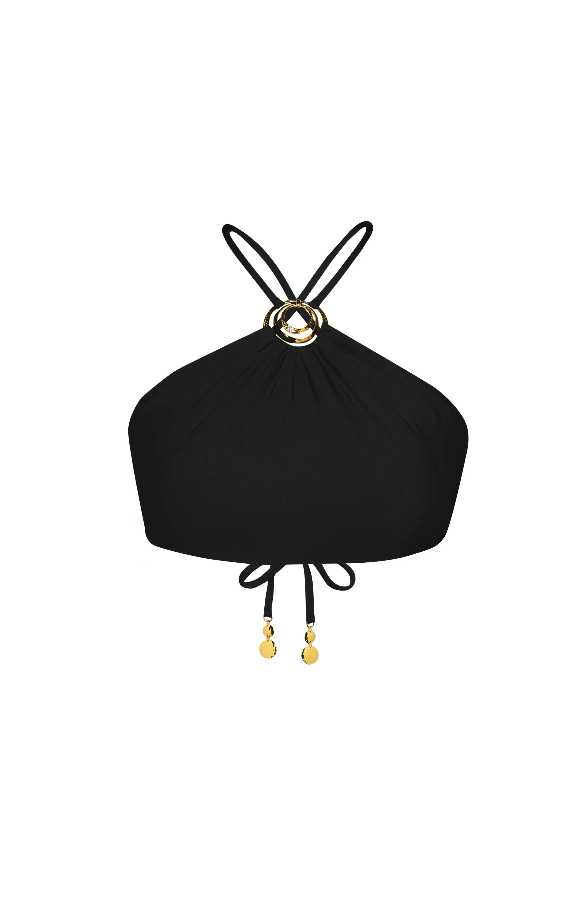 Sunshine 79 Sunshine Solids High-Neck Top - Black sold by La Blanca product image thumbnail 3