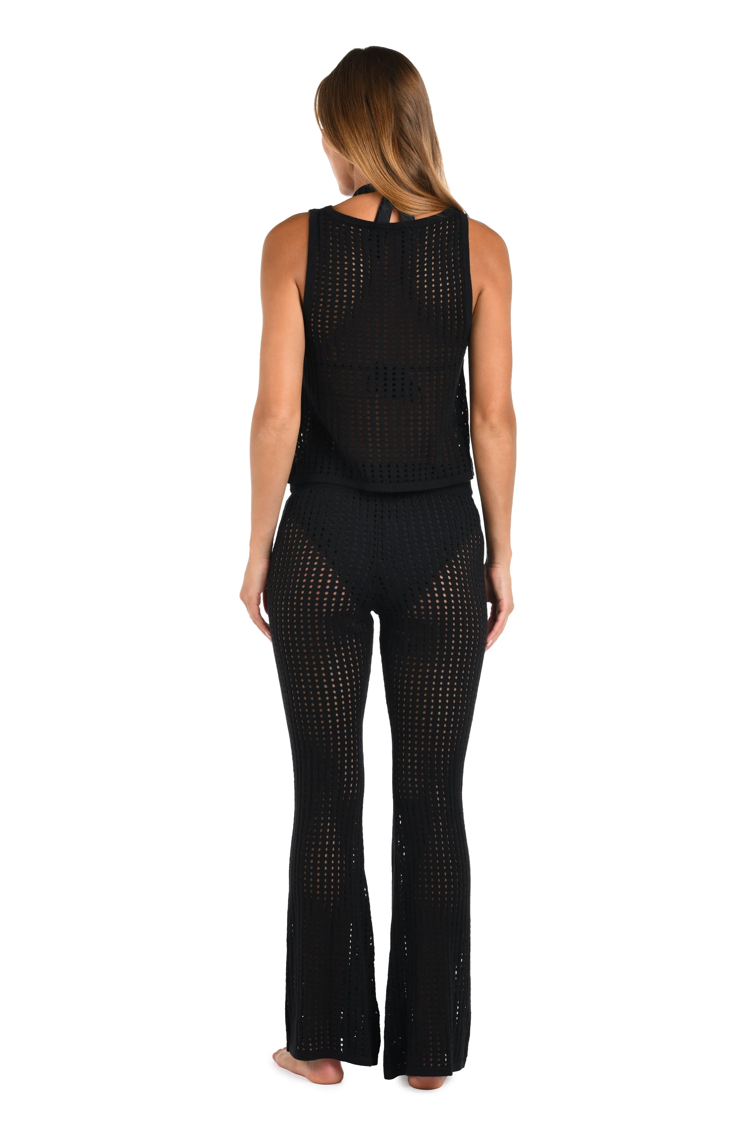 Sunshine 79 Resort Crochet Covers High Neck Tank Top - FINAL SALE sold by La Blanca product image thumbnail 4