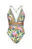 Sunshine 79 Jungle Jive V-Plunge One Piece - FINAL SALE sold by La Blanca