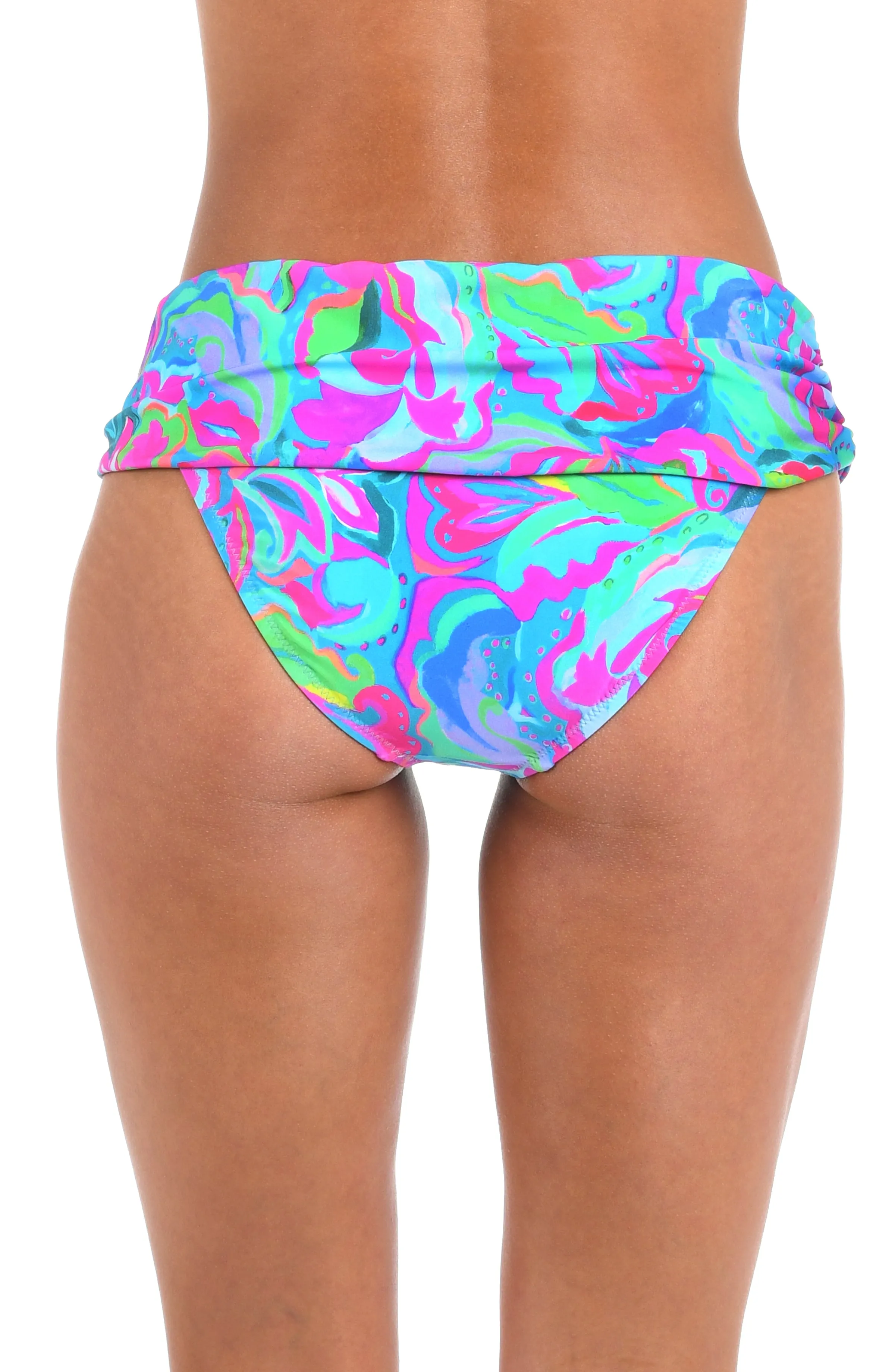 Sunshine 79 Swirltopia Sash Hipster Bottom - FINAL SALE sold by La Blanca product image thumbnail 2