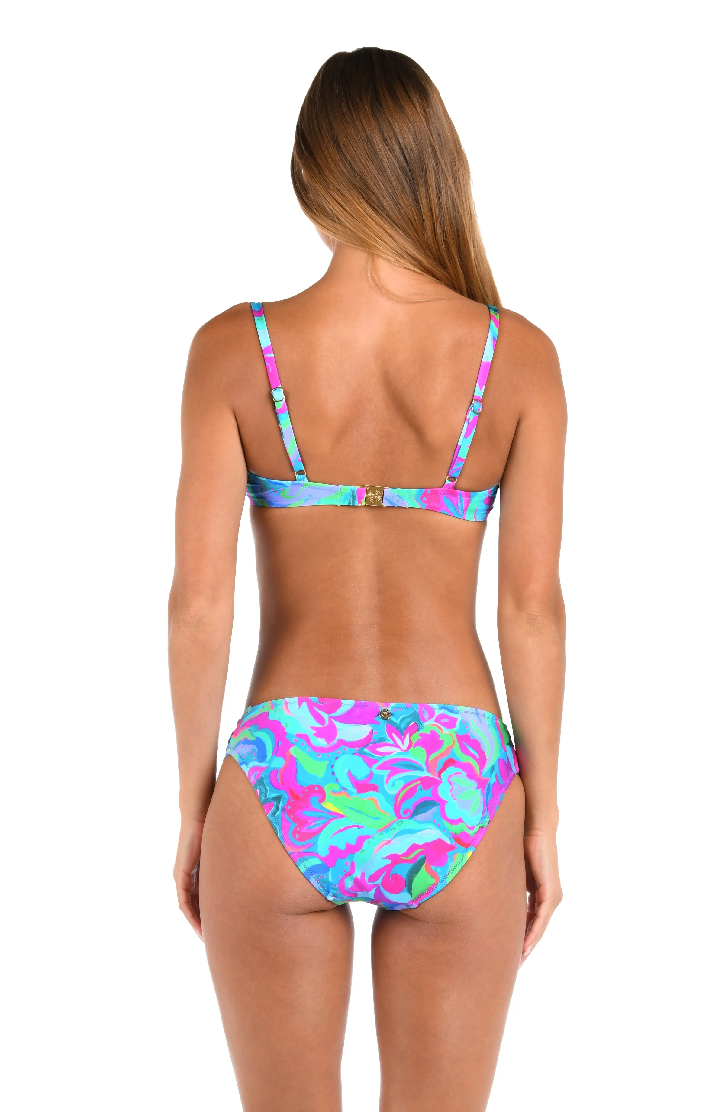 Sunshine 79 Swirltopia Side Shirred Hipster Bottom - FINAL SALE sold by La Blanca product image thumbnail 4