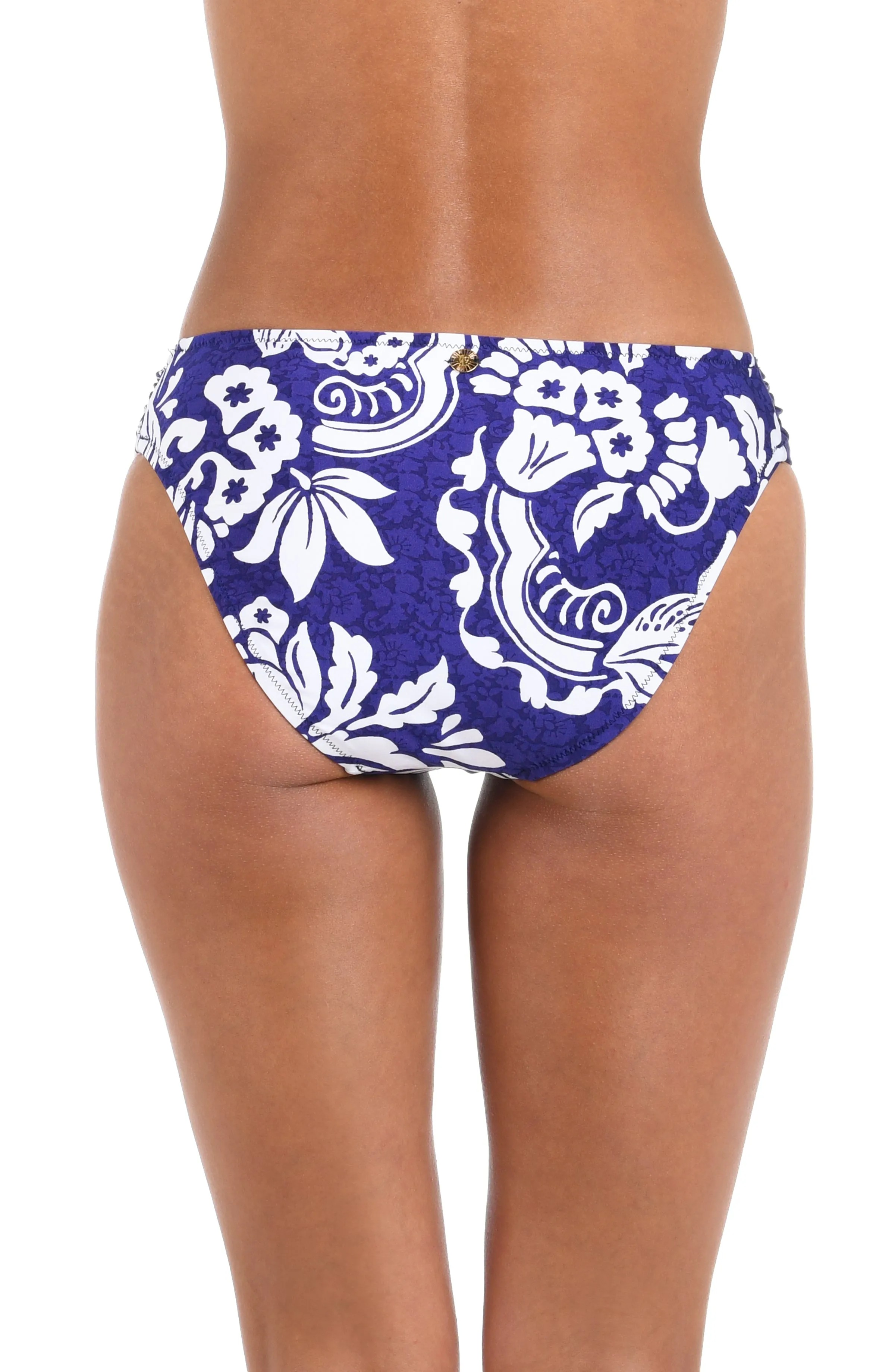 Sunshine 79 Flower Trip Side Shirred Hipster Bottom - FINAL SALE sold by La Blanca product image thumbnail 2
