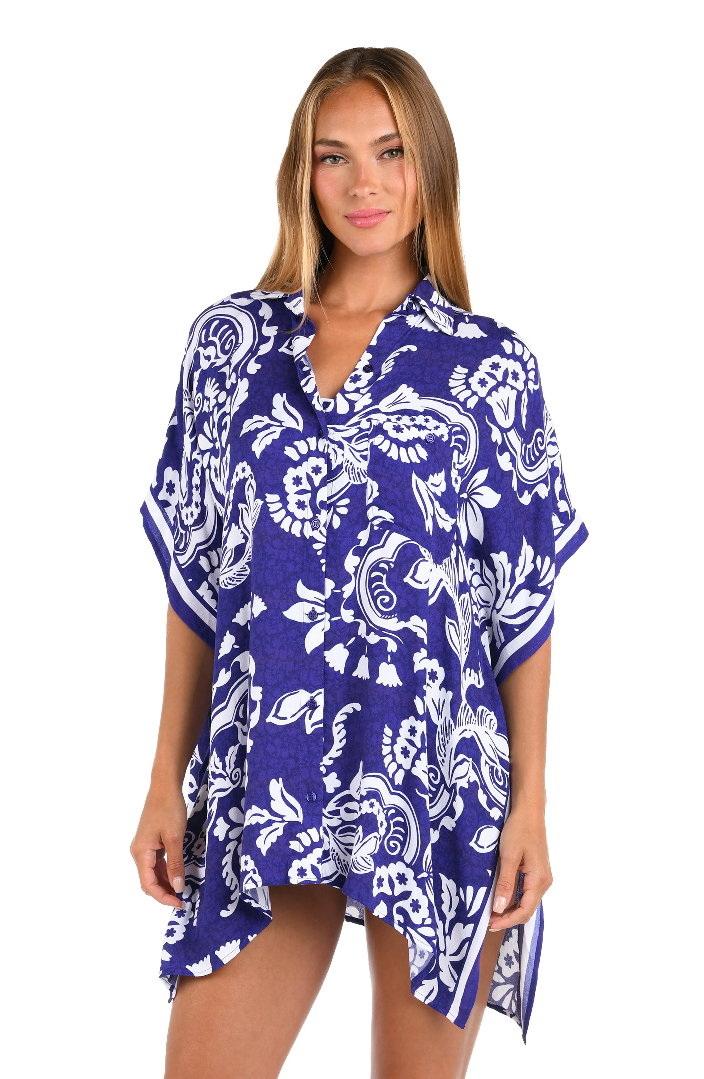 Sunshine 79 Flower Trip Resort Button Down Shirt - FINAL SALE sold by La Blanca