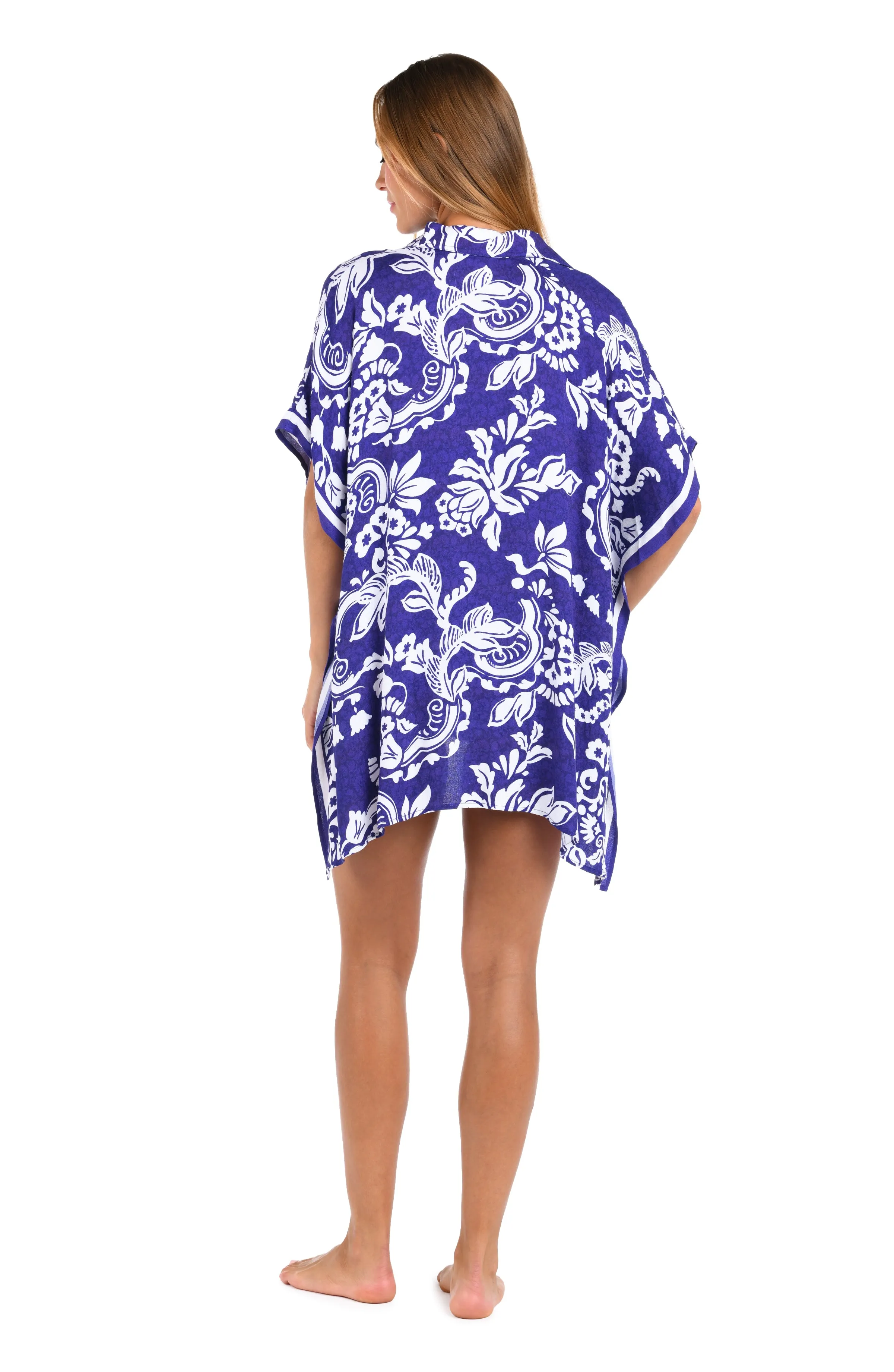 Sunshine 79 Flower Trip Resort Button Down Shirt - FINAL SALE sold by La Blanca product image thumbnail 4