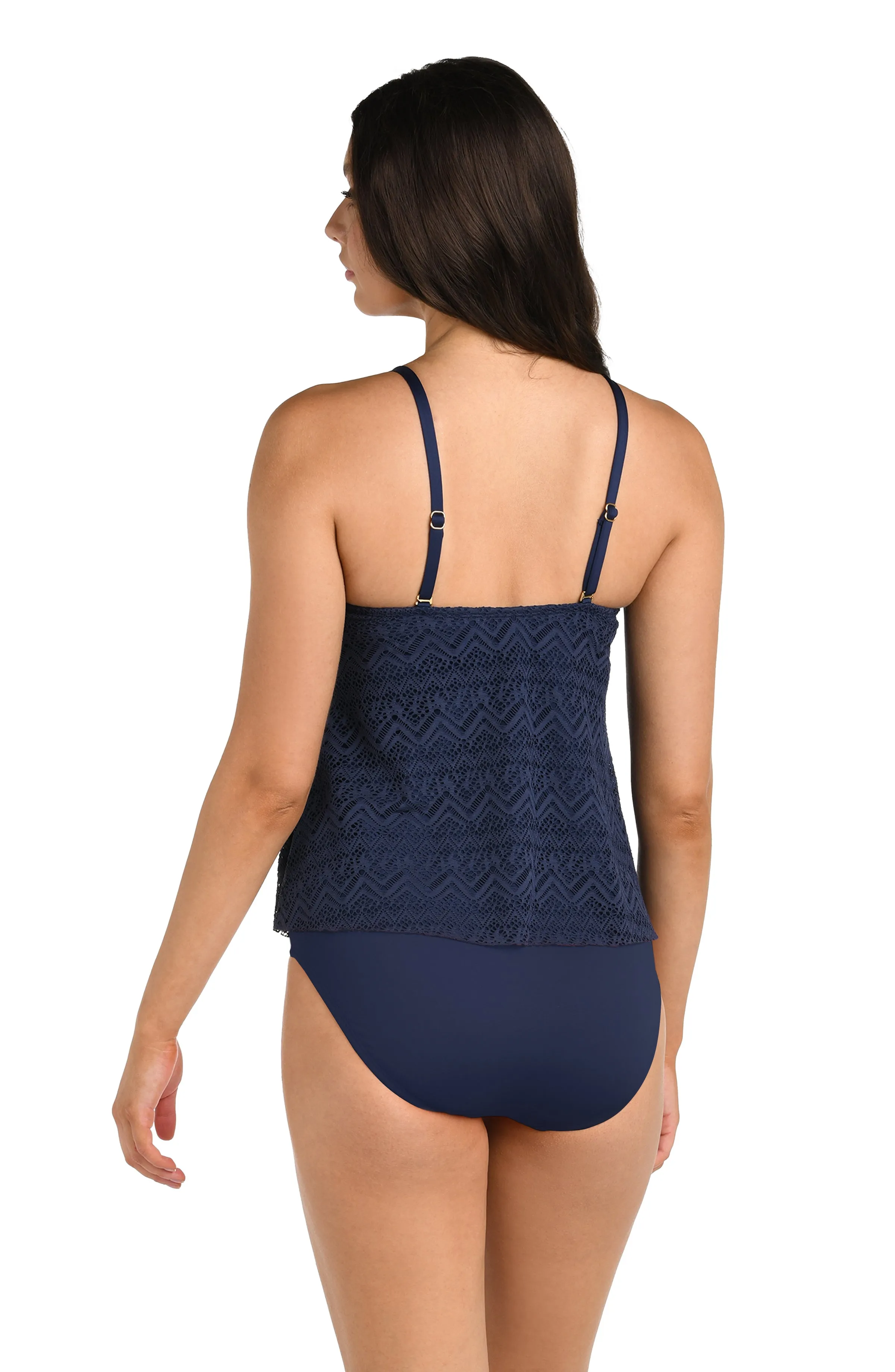 24th & Ocean Cecily Crochet Wrap Tankini Top - FINAL SALE sold by La Blanca product image thumbnail 2