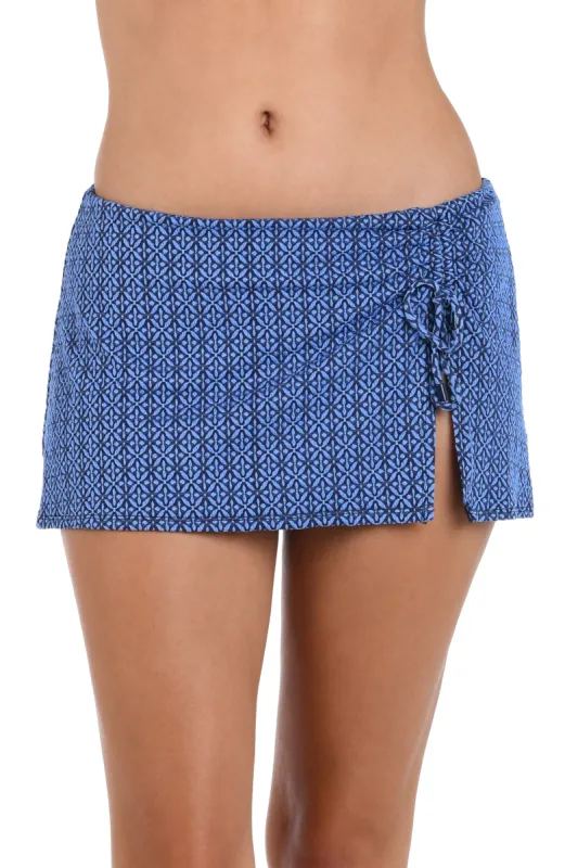 Charmed Coast Adjustable Skirted Bottom - FINAL SALE sold by La Blanca