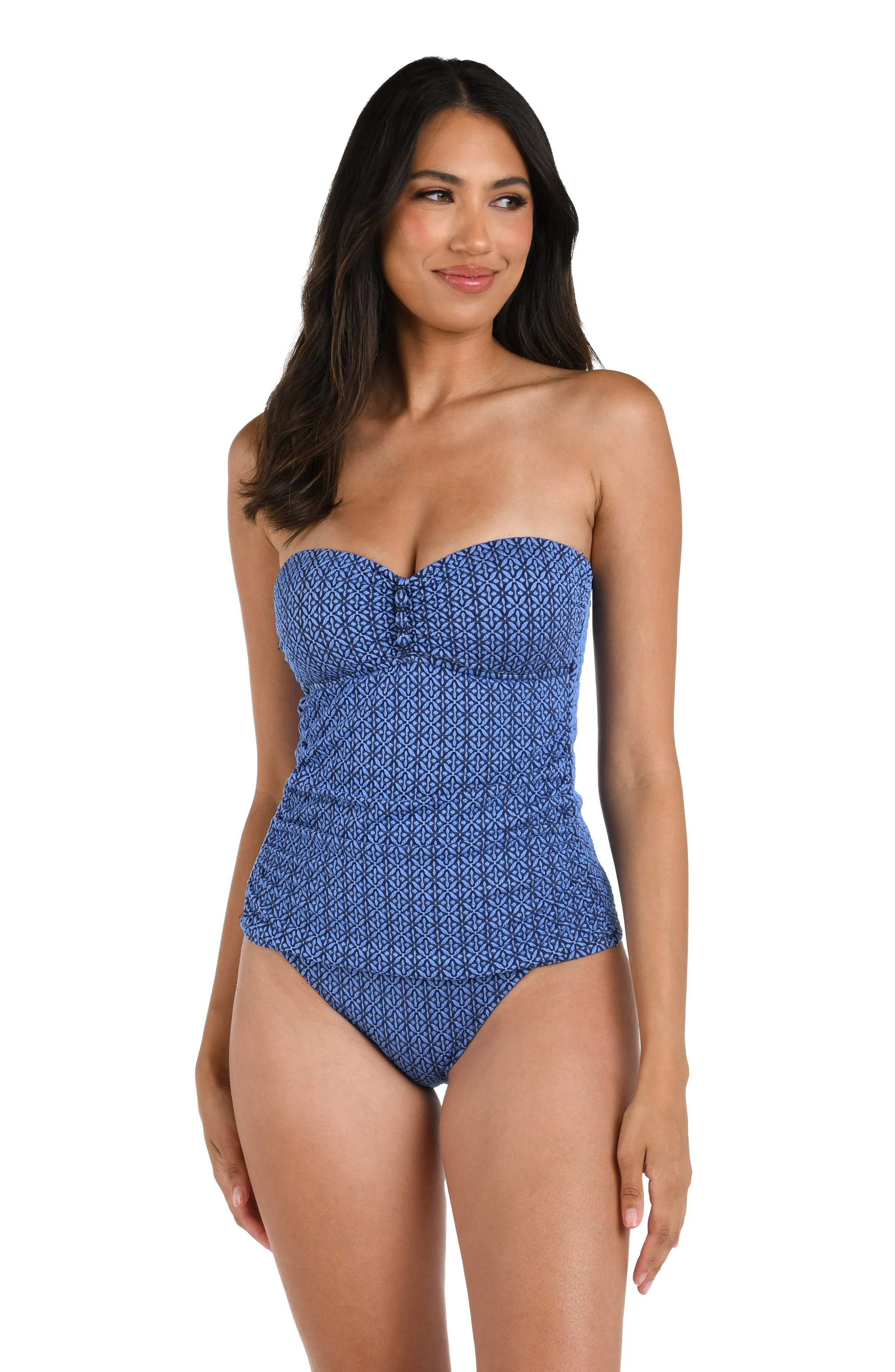 Charmed Coast Bandeau Tankini Top - FINAL SALE sold by La Blanca product image thumbnail 3