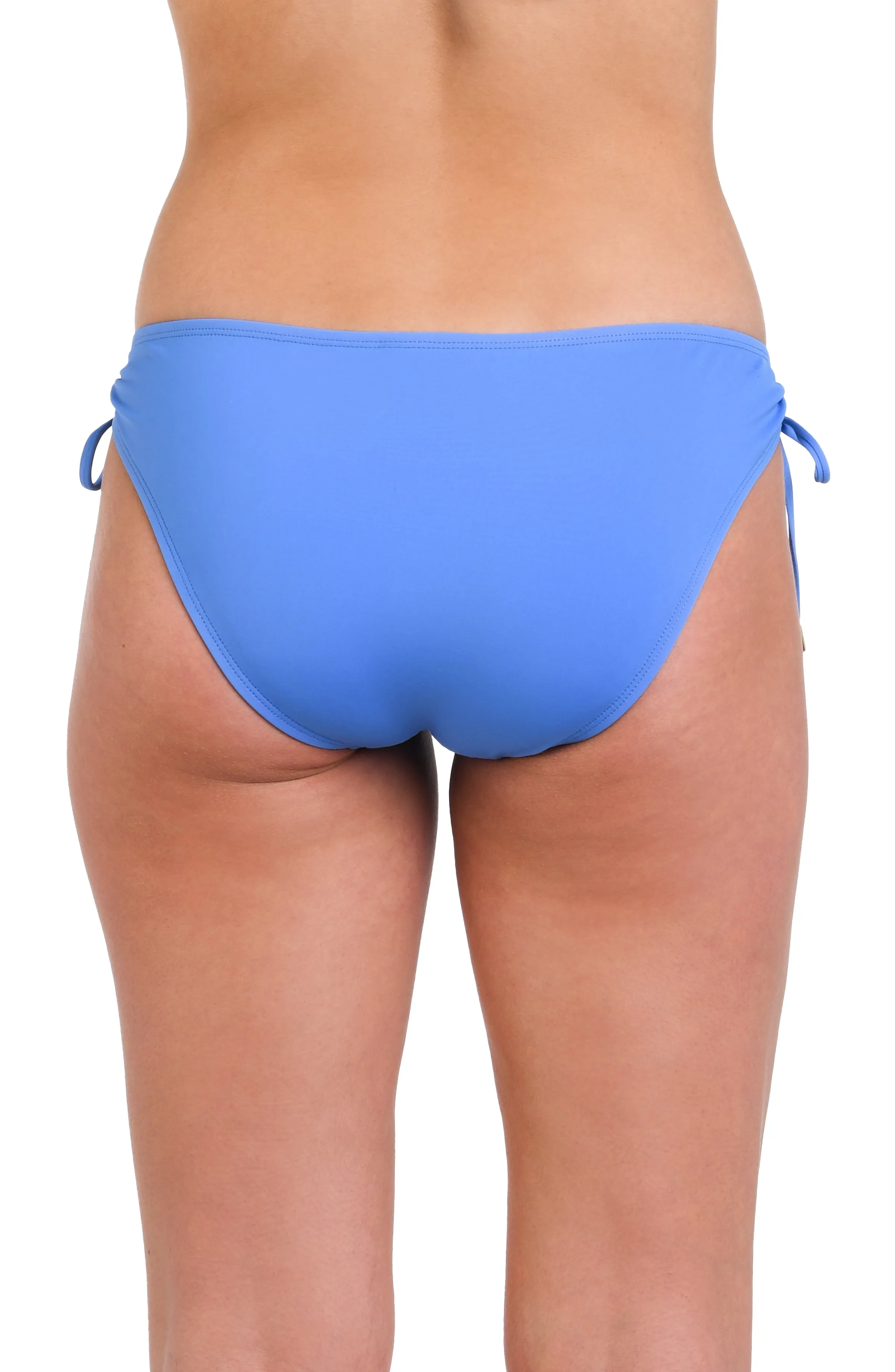 Island Goddess Side Tie Hipster Bottom - Chambray sold by La Blanca product image thumbnail 2