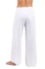 Delphine Coast Beach Pant Cover Up - White sold by La Blanca