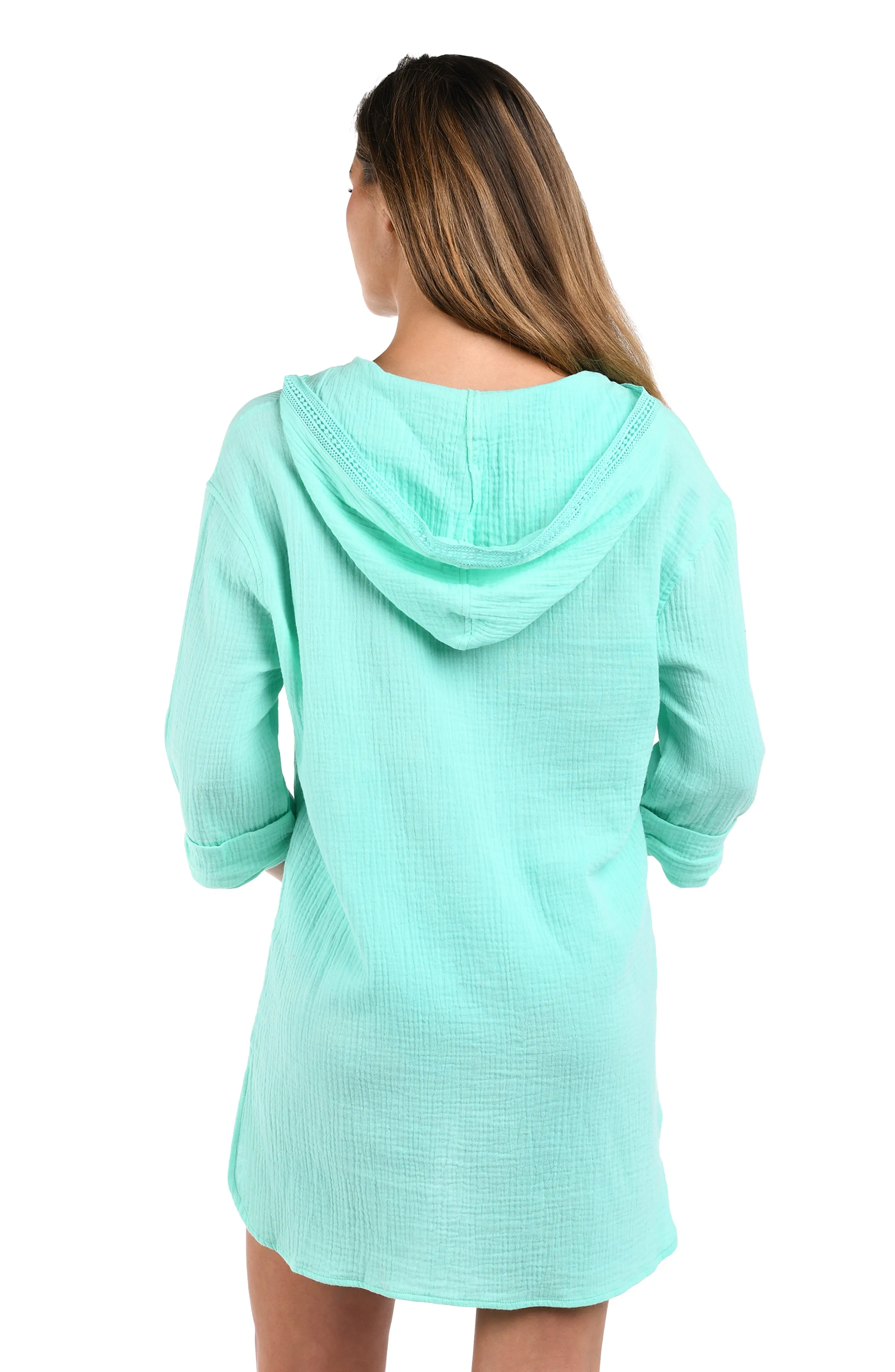 Seaside Covers Hoodie - Seabreeze sold by La Blanca product image thumbnail 2