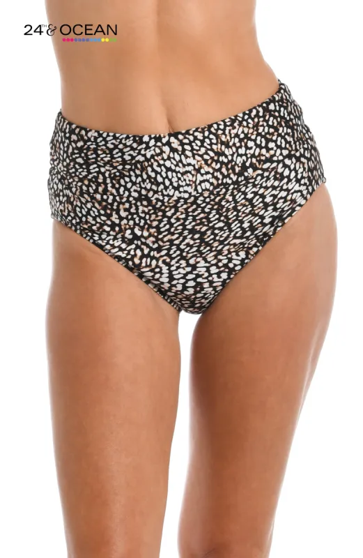 24th & Ocean Wild Instincts High Waist Bottom - FINAL SALE sold by La Blanca