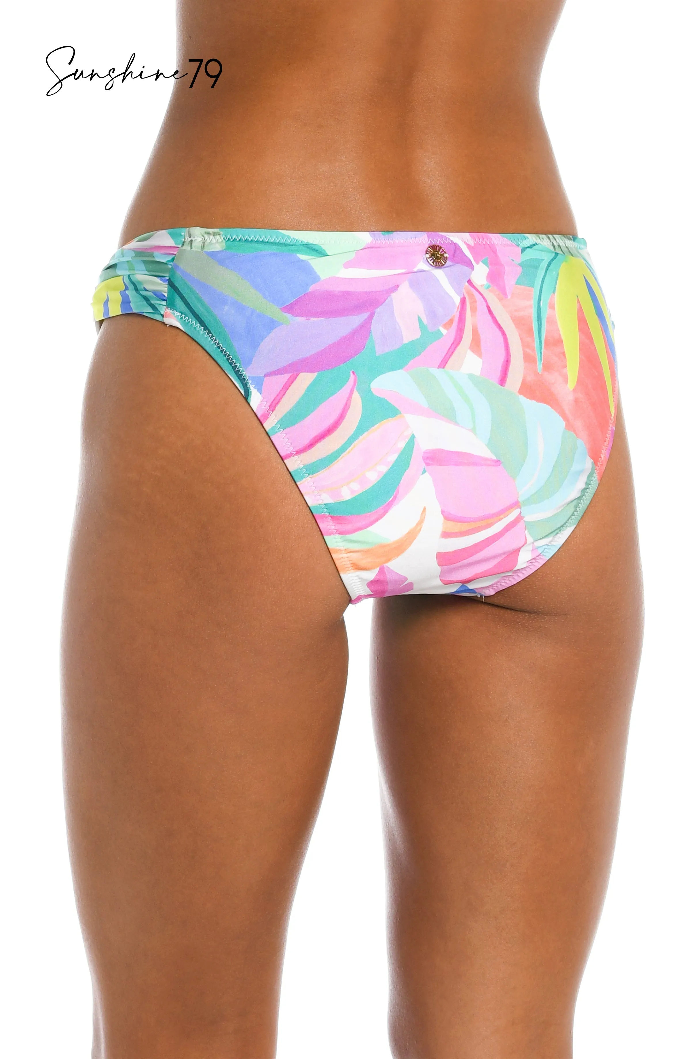 Sunshine 79 Fantasy Vacation Side Shirred Hipster Bottom - FINAL SALE sold by La Blanca product image thumbnail 2