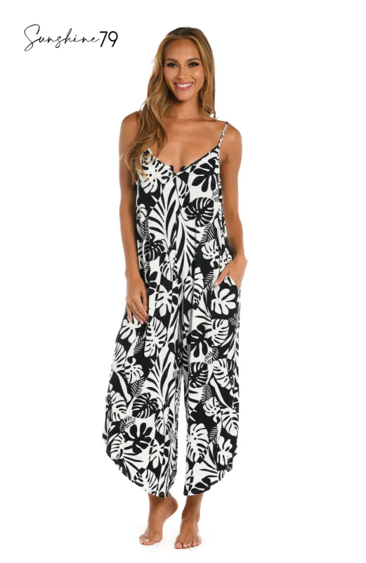 Sunshine 79 Optic Tropic Jumpsuit Cover Up sold by La Blanca