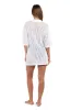 Sunshine 79 Resort Crochet Covers V-Neck Tunic - FINAL SALE sold by La Blanca