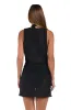 Sunshine 79 Maximal Mesh Tank Dress - Black sold by La Blanca