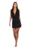 Sunshine 79 Maximal Mesh Tank Dress - Black sold by La Blanca