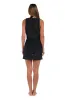 Sunshine 79 Maximal Mesh Tank Dress - Black sold by La Blanca