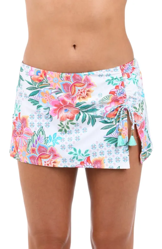 Riviera Resort Adjustable Tunnel Skirted Bottom - FINAL SALE sold by La Blanca