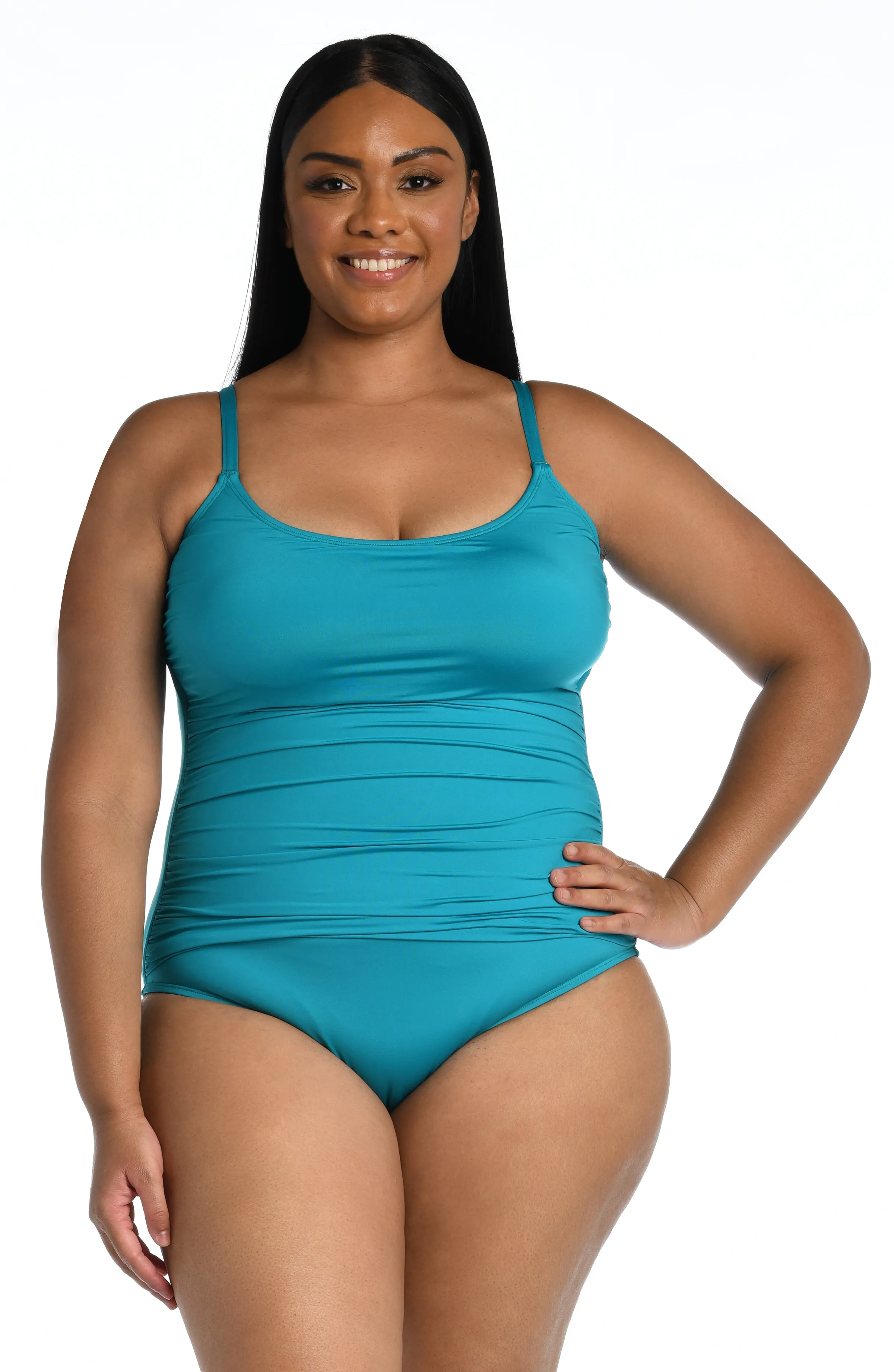 Island Goddess Lingerie One Piece - Turquoise - FINAL SALE sold by La Blanca
