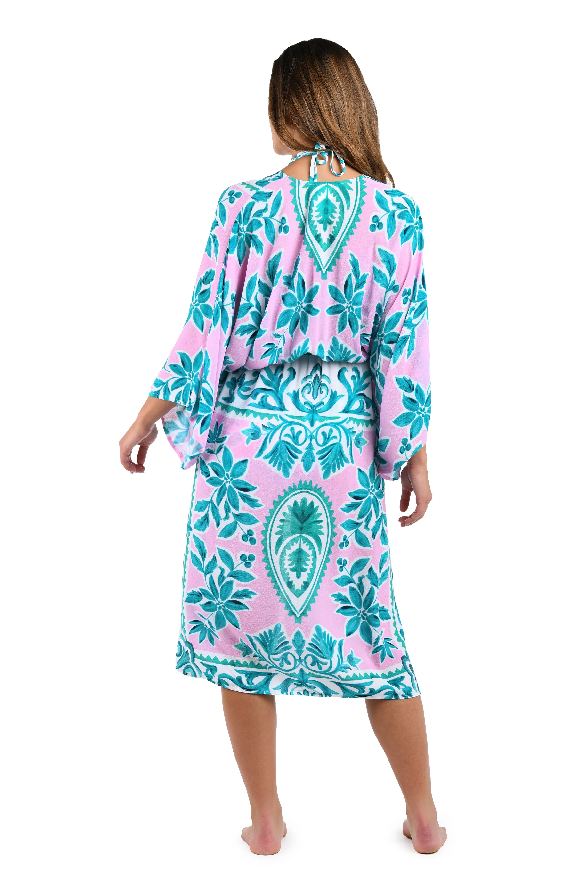 Opulent Palm Long Kimono - FINAL SALE sold by La Blanca product image thumbnail 2