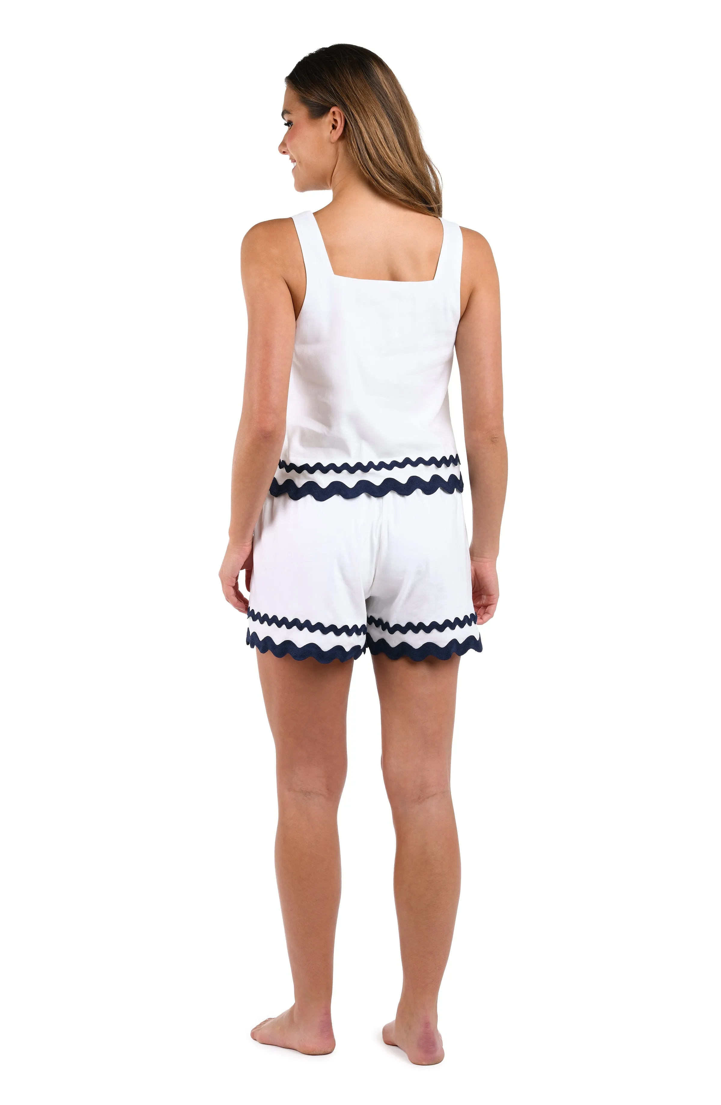 Poolside Chic Square Neck Tank Top sold by La Blanca product image thumbnail 4