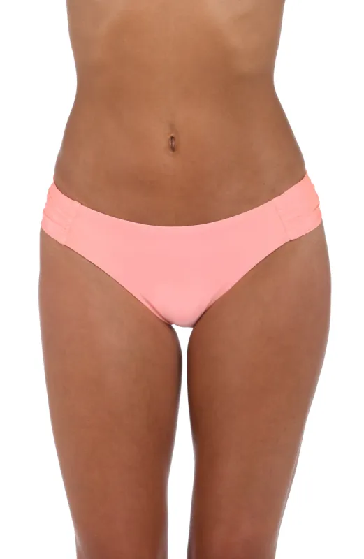 Sunshine 79 Solids Side Shirred Hipster Bottom - Blossom - FINAL SALE sold by La Blanca